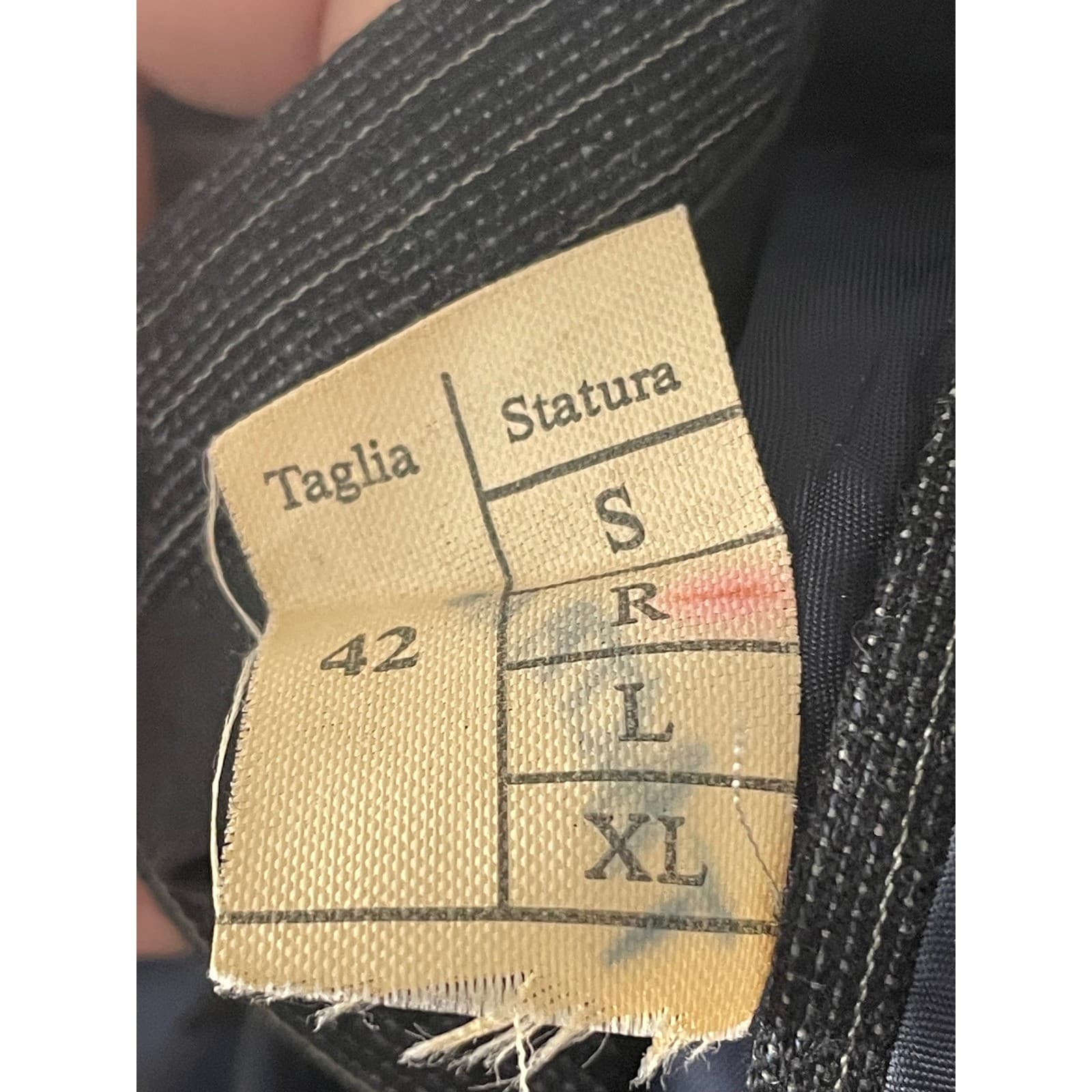 Loro Delfino Mens 42R Pinstripe Blazer Gray Wool Sport Coat Italian 2 Button - Thumbnail 7