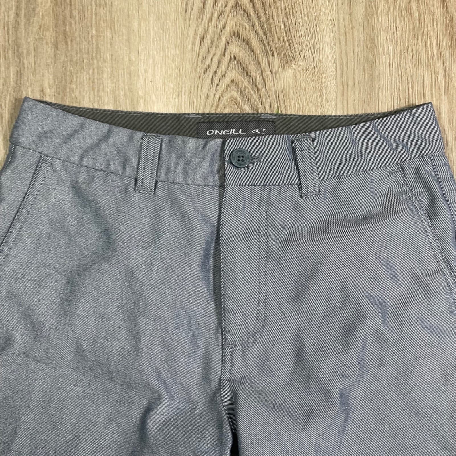 ONeill Mens Gray Casual Shorts Size 29 Flat Front Walk Golf Summer Beach - Thumbnail 3
