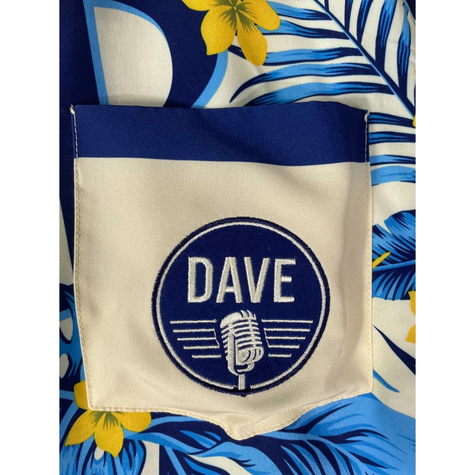 Tampa Bay Rays Floral Hawaiian Shirt Dave Wills Size M Button Up Short Sleeve - Thumbnail 4