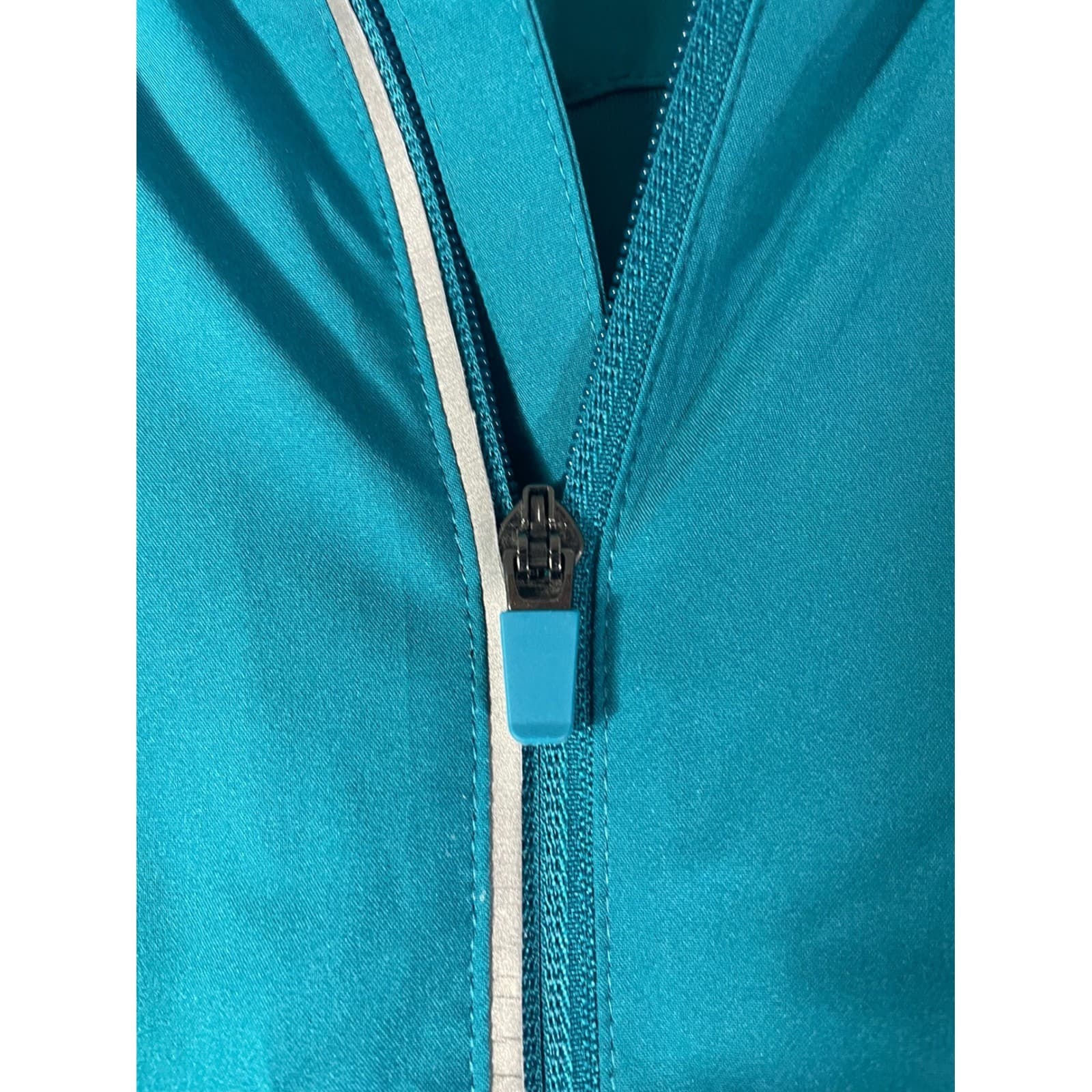 Perry Ellis Super Bowl LIV Miami 2020 Volunteer Jacket Windbreaker Teal 2XL - Thumbnail 8