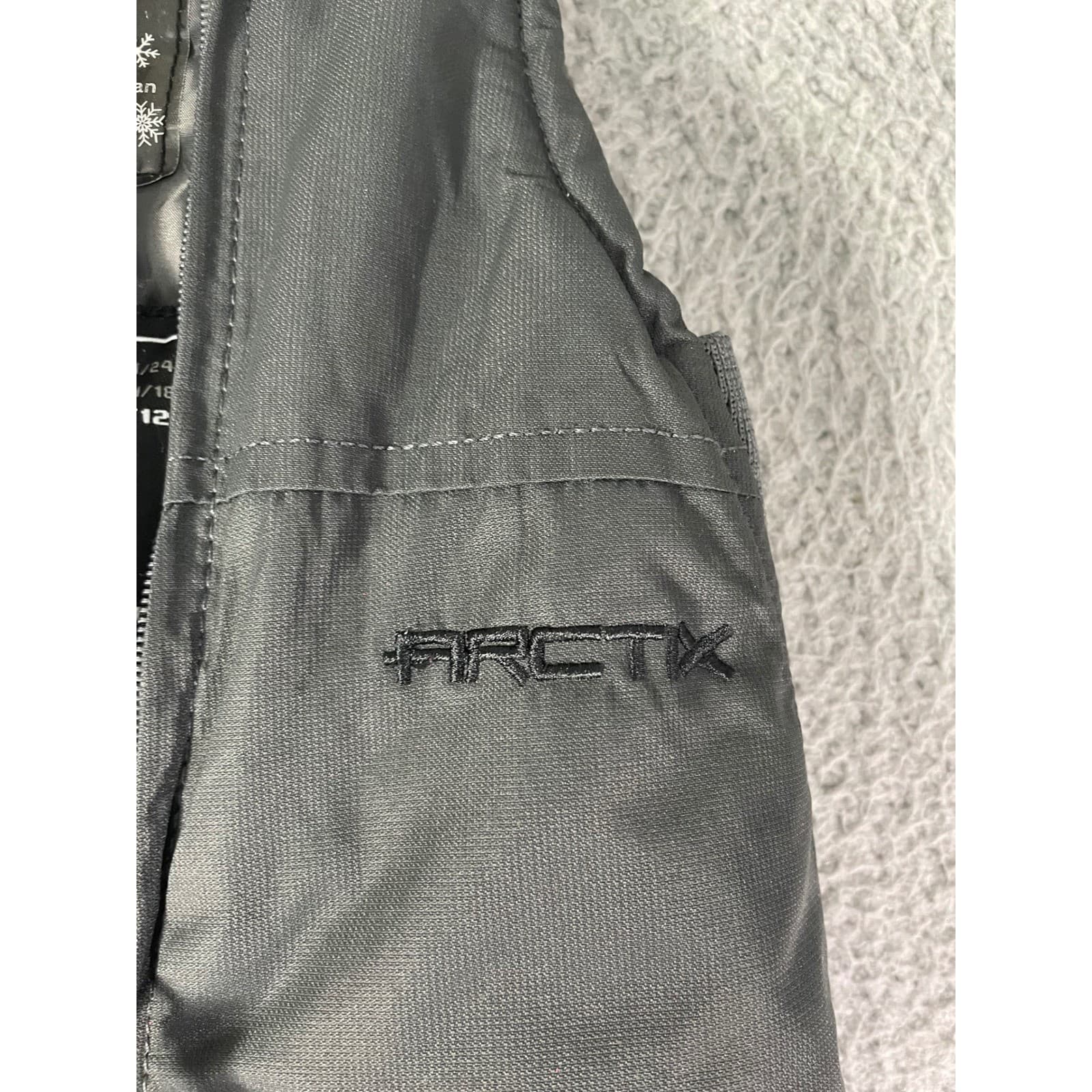 Arctix Infant 12M Old Gray Snow Bibs Winter Overalls Ski Snowsuit - Thumbnail 8