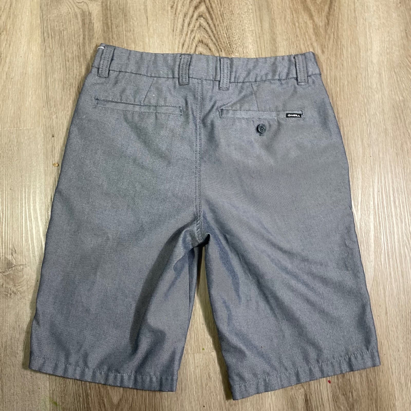 ONeill Mens Gray Casual Shorts Size 29 Flat Front Walk Golf Summer Beach - Thumbnail 8