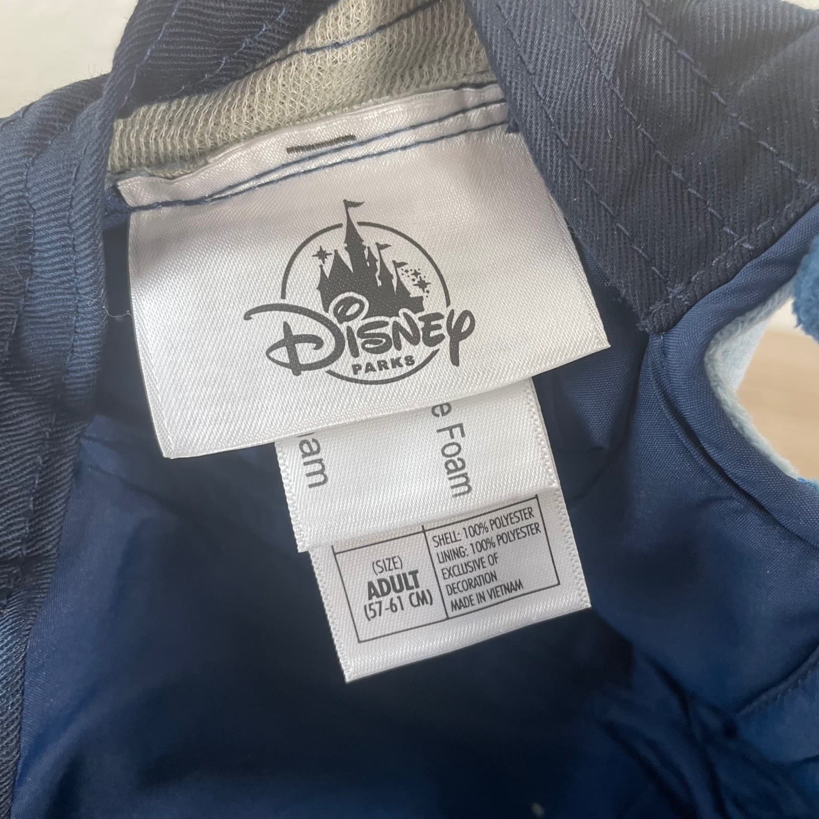 Disney Parks Stitch Plush Character Hat Adult Lilo & Stitch Blue Costume Hat - Thumbnail 4