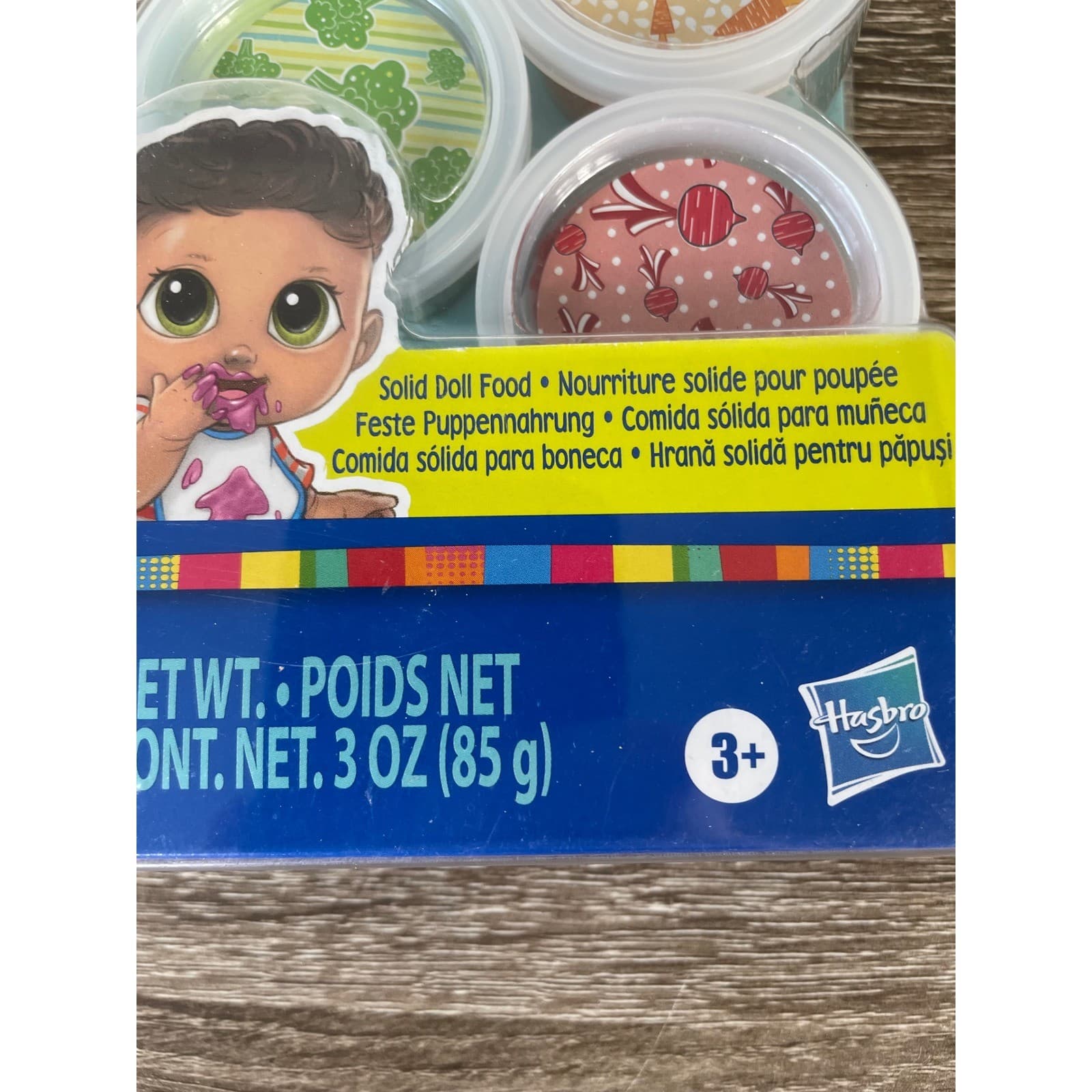 Hasbro Baby Alive Doll Food Refill Pack Solid Mix 3 Cups Sealed 3 Oz Accessory - Thumbnail 4