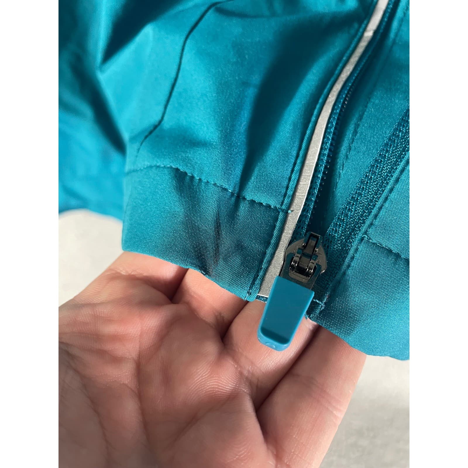 Perry Ellis Super Bowl LIV Miami 2020 Volunteer Jacket Windbreaker Teal 2XL - Thumbnail 9