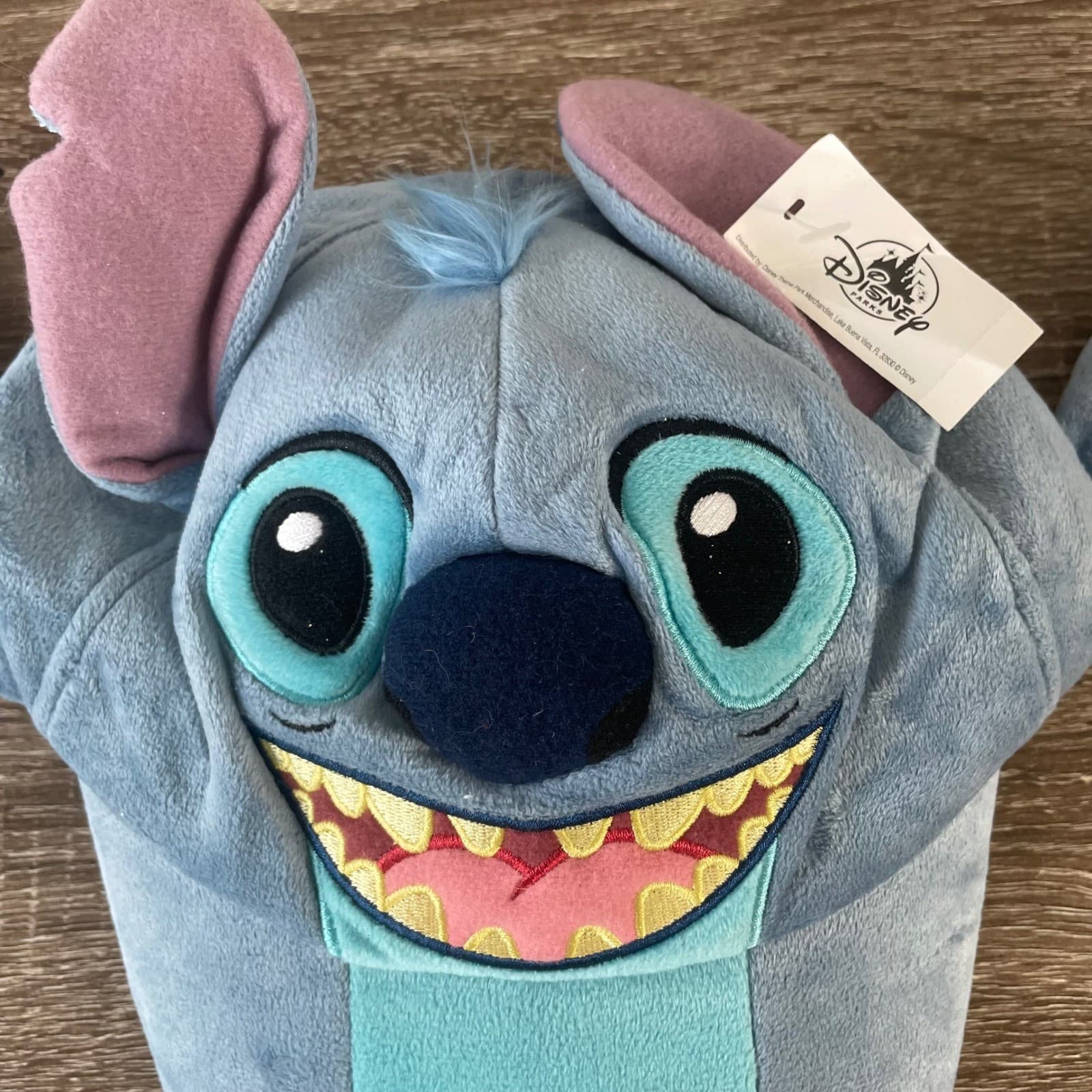 Disney Parks Stitch Plush Character Hat Adult Lilo & Stitch Blue Costume Hat - Thumbnail 9