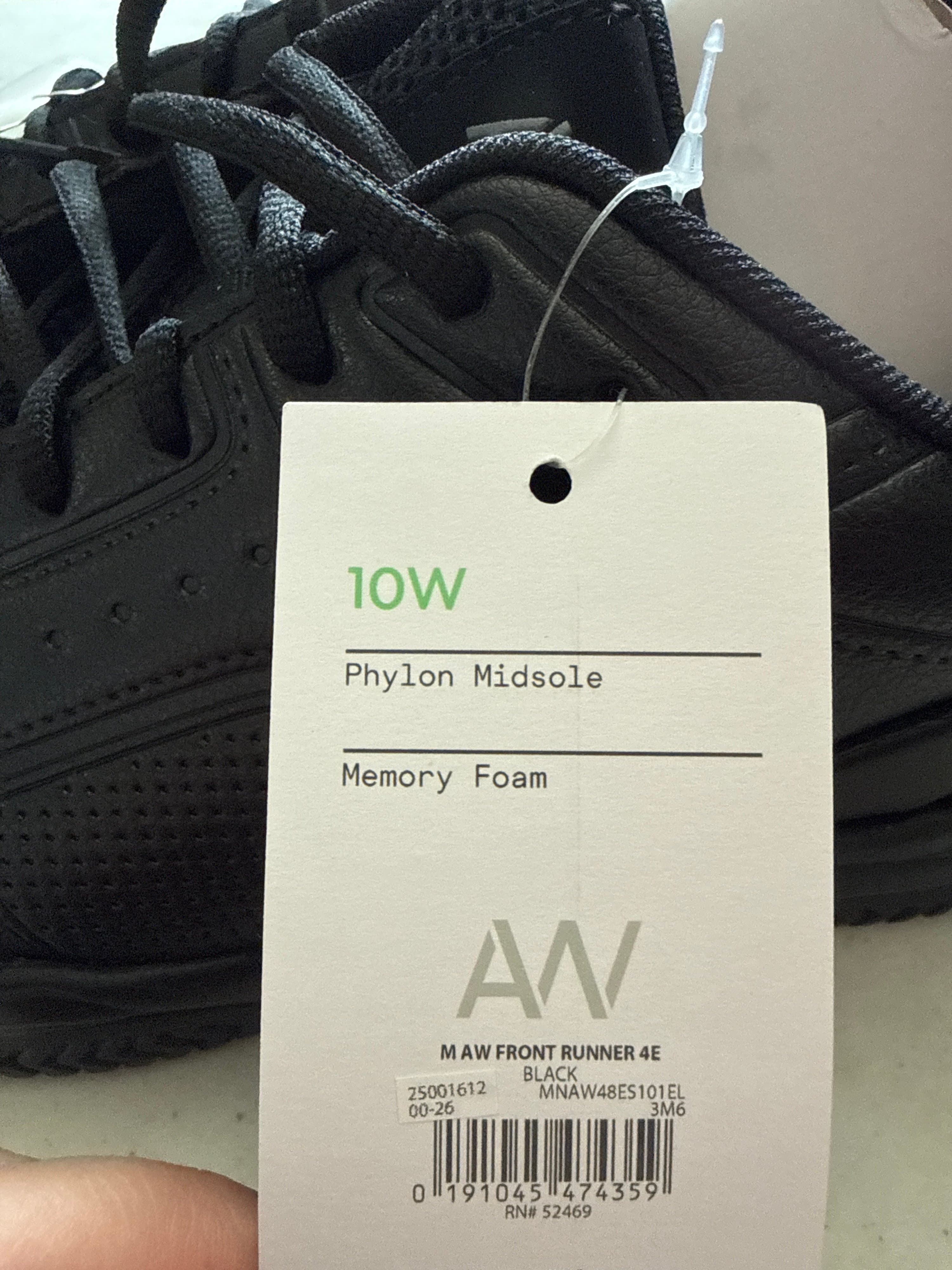 Athletic Works Men's 4E Wide Width Sneakers 10W 10 WIDE - Thumbnail 2