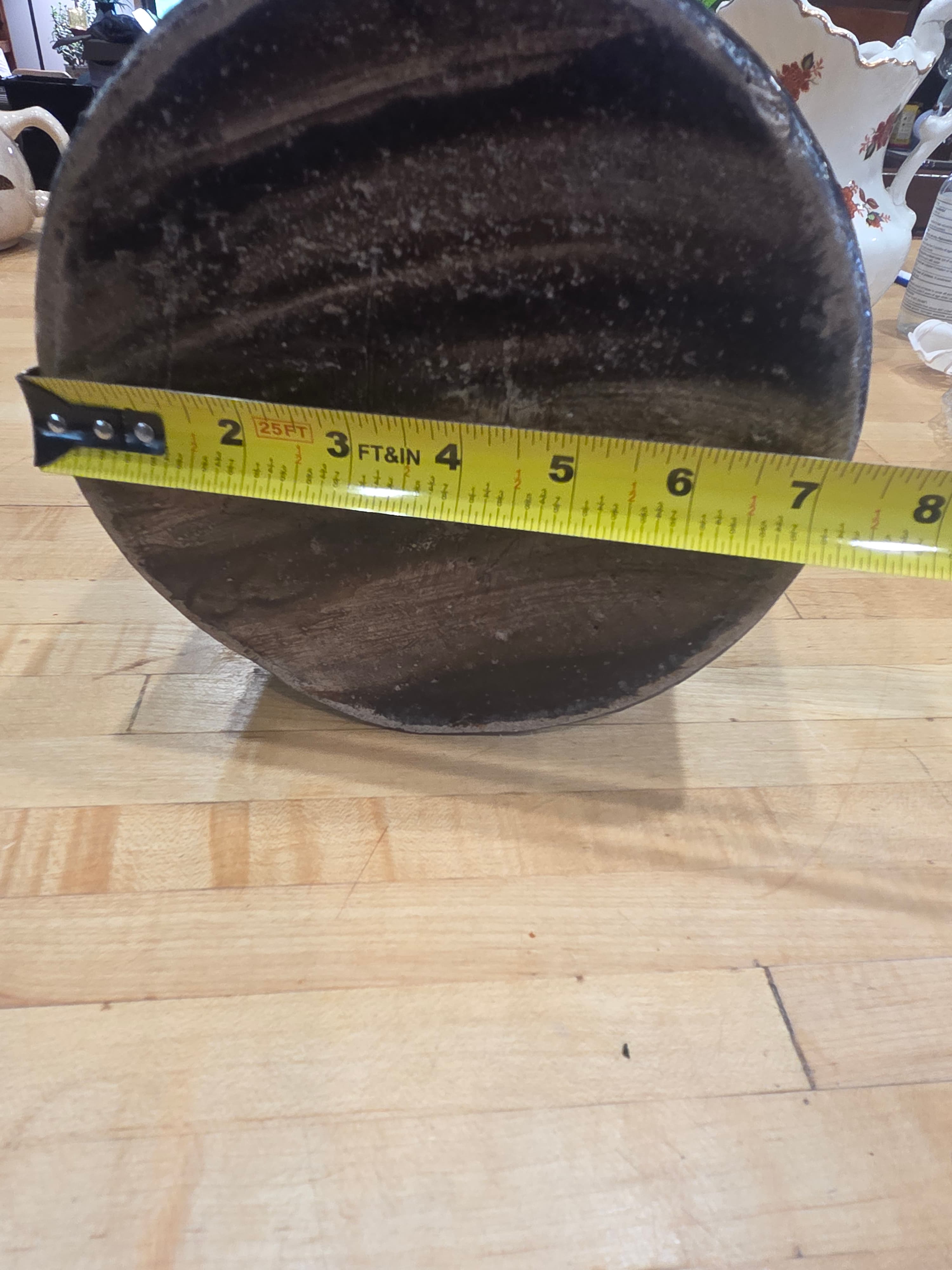Antique Ohio Albany Slip Stoneware 1 Gallon Whiskey Jug - Thumbnail 8