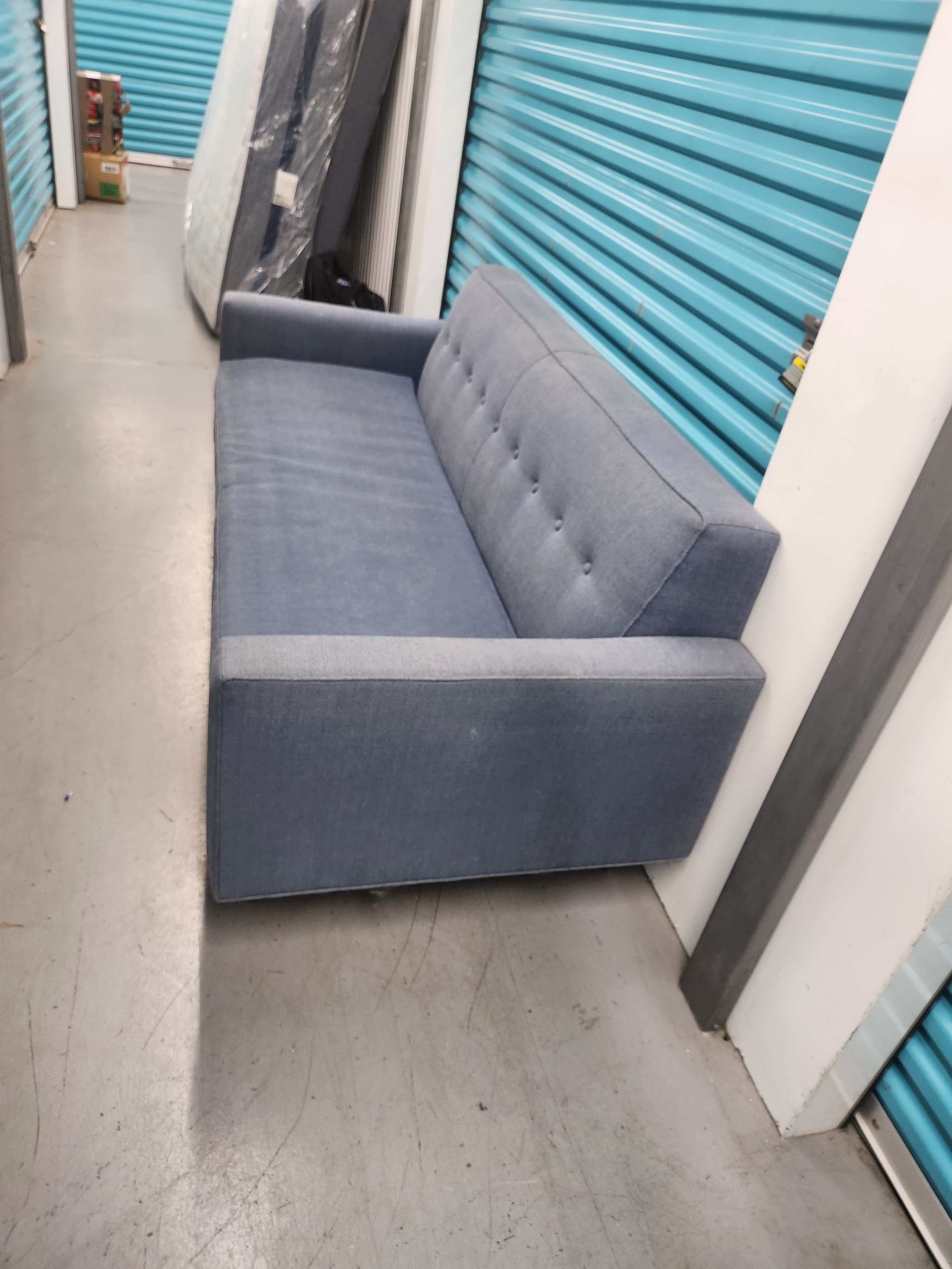 Shenandoah Furniture Walnut Sofa with Button Tufted Back - Thumbnail 3