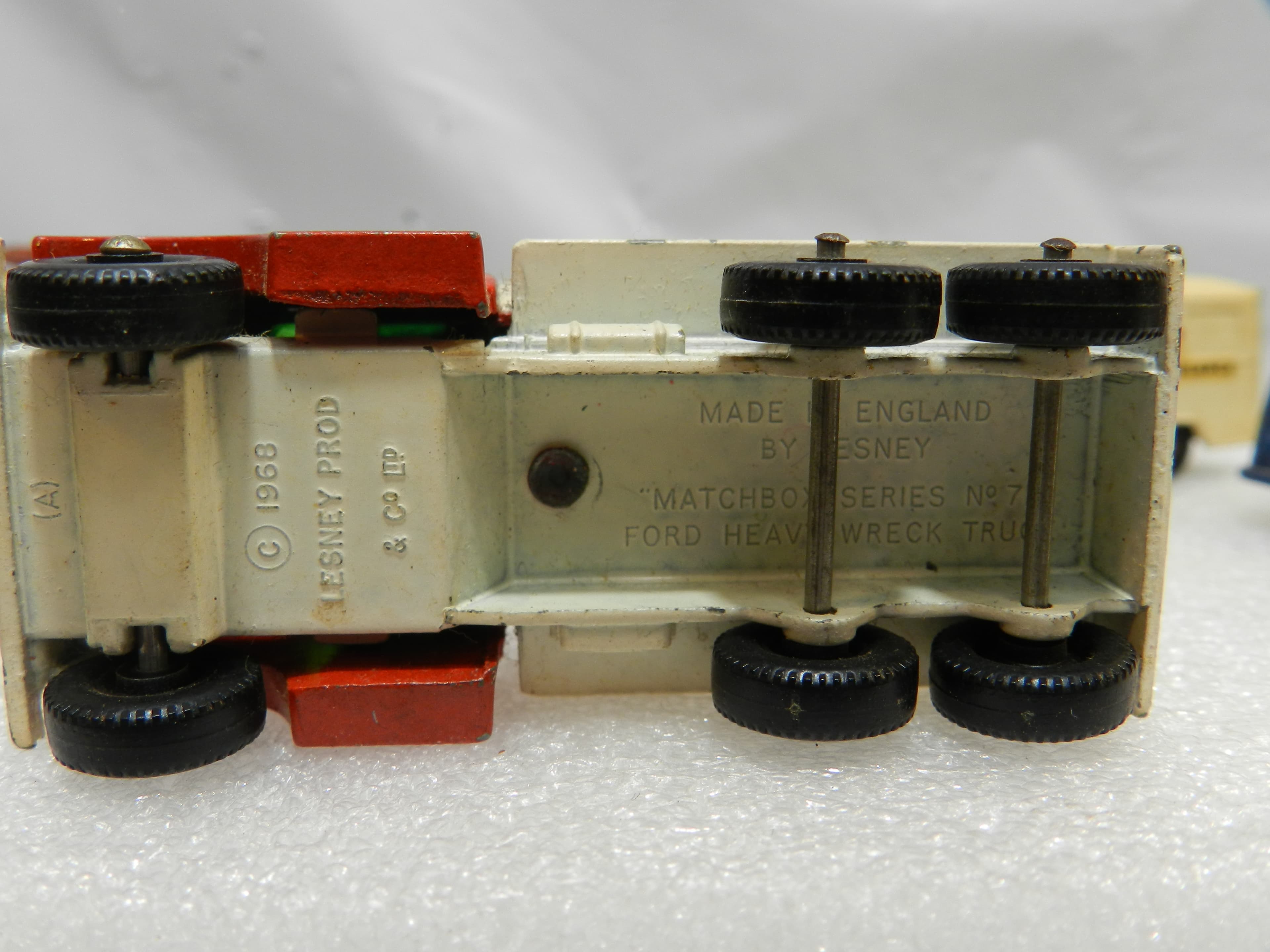 5 Vintage Matchbox Lesney Scammel Tomuca Truck Lomas Bus Ambulance Lot (O76S) - Thumbnail 11