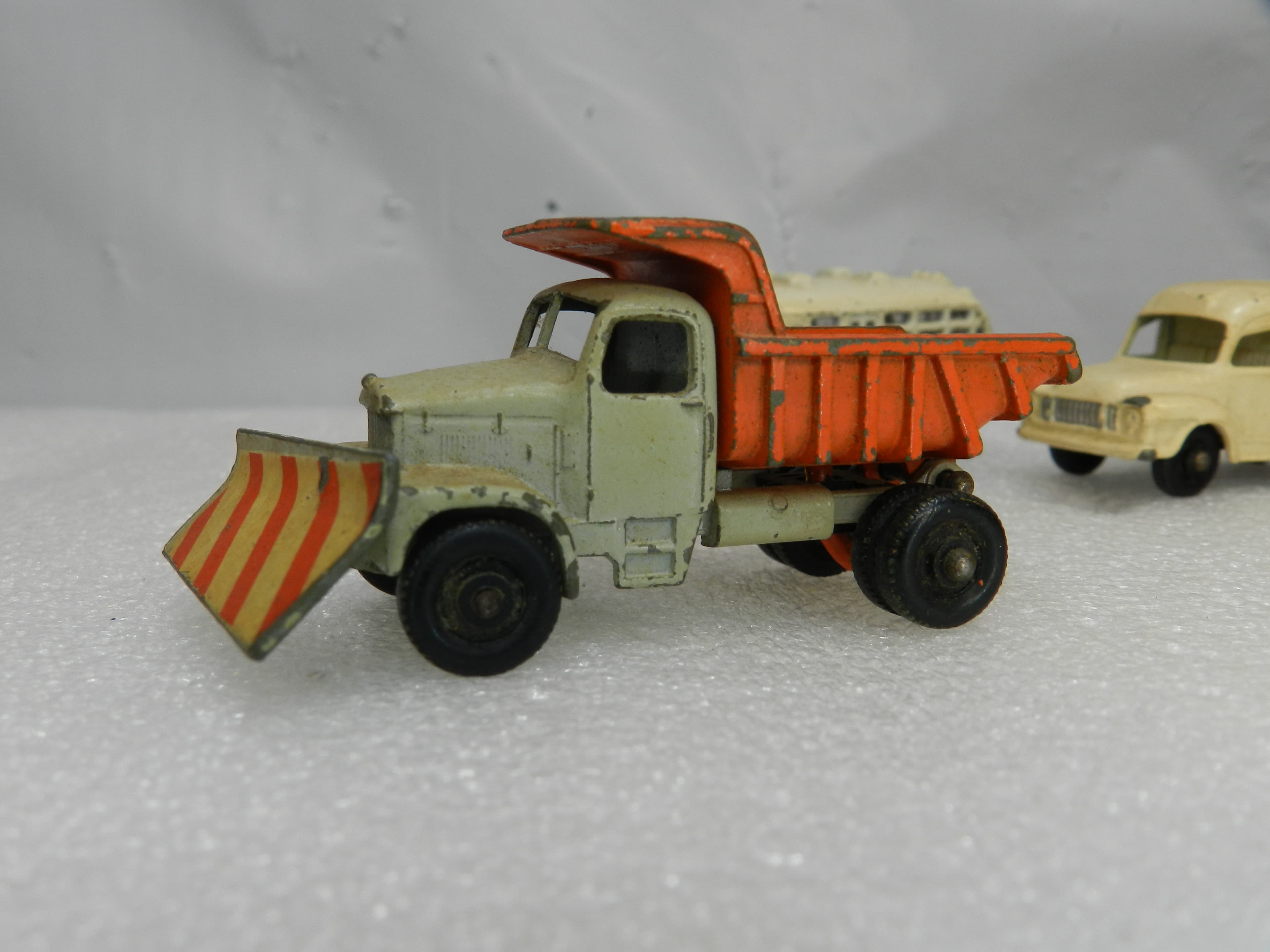 5 Vintage Matchbox Lesney Scammel Tomuca Truck Lomas Bus Ambulance Lot (O76S) - Thumbnail 12