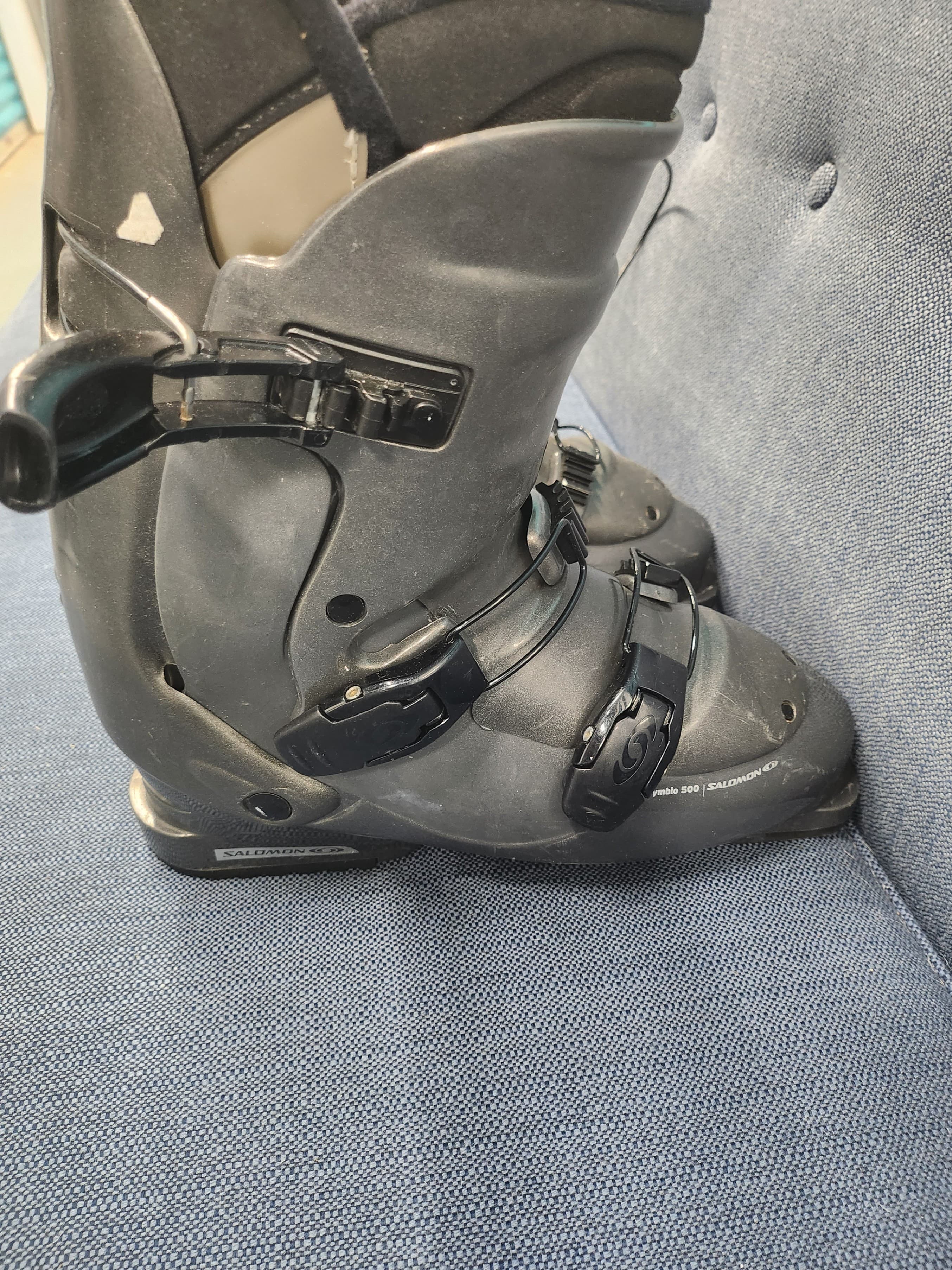 Salomon Ski Boots Men's US 10.5 size - Thumbnail 3