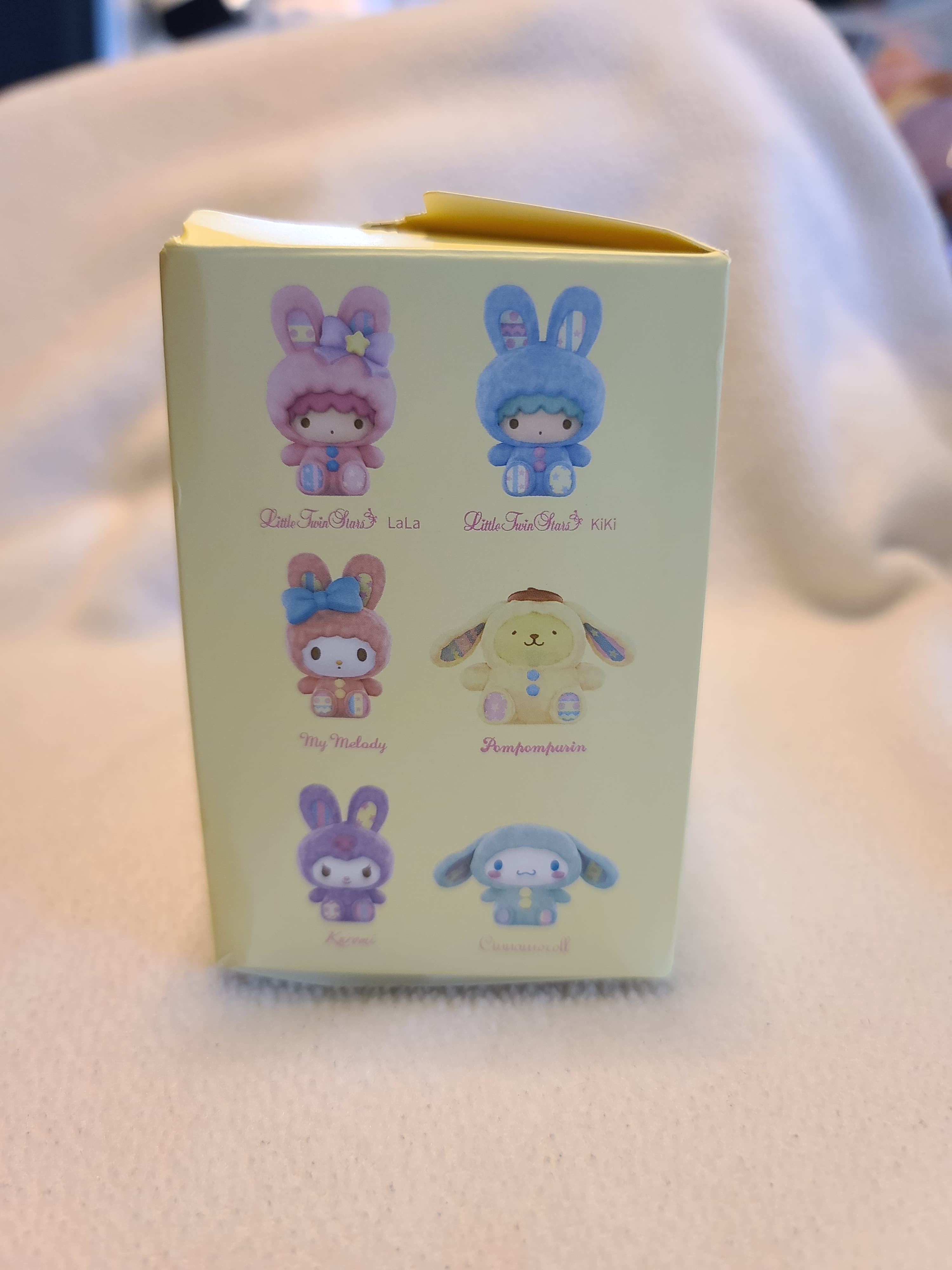 MINISO Sanrio Little Twin Stars LaLa Rabbit Costume Flocked Figure Complete - Thumbnail 2