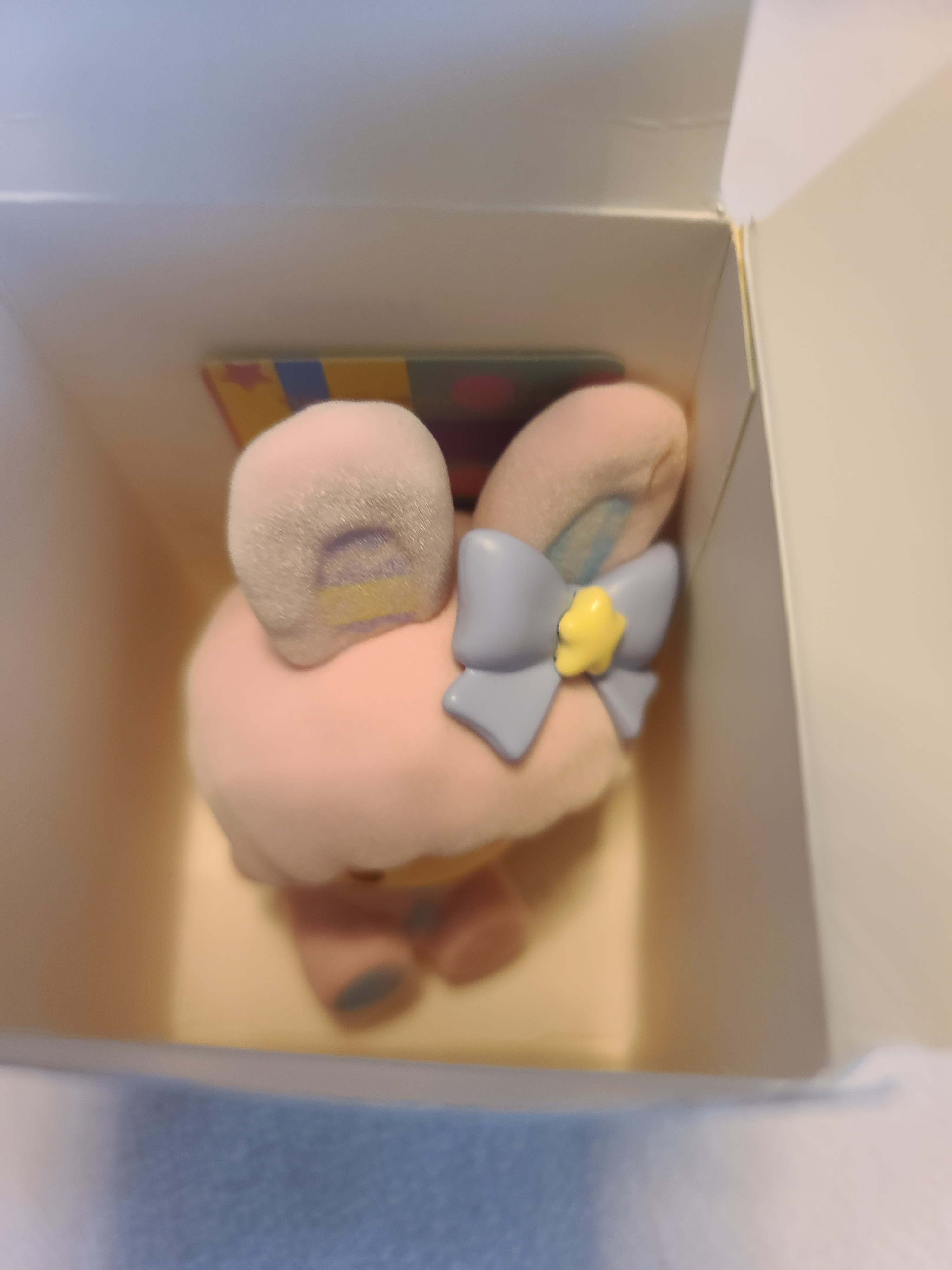MINISO Sanrio Little Twin Stars LaLa Rabbit Costume Flocked Figure Complete - Thumbnail 5