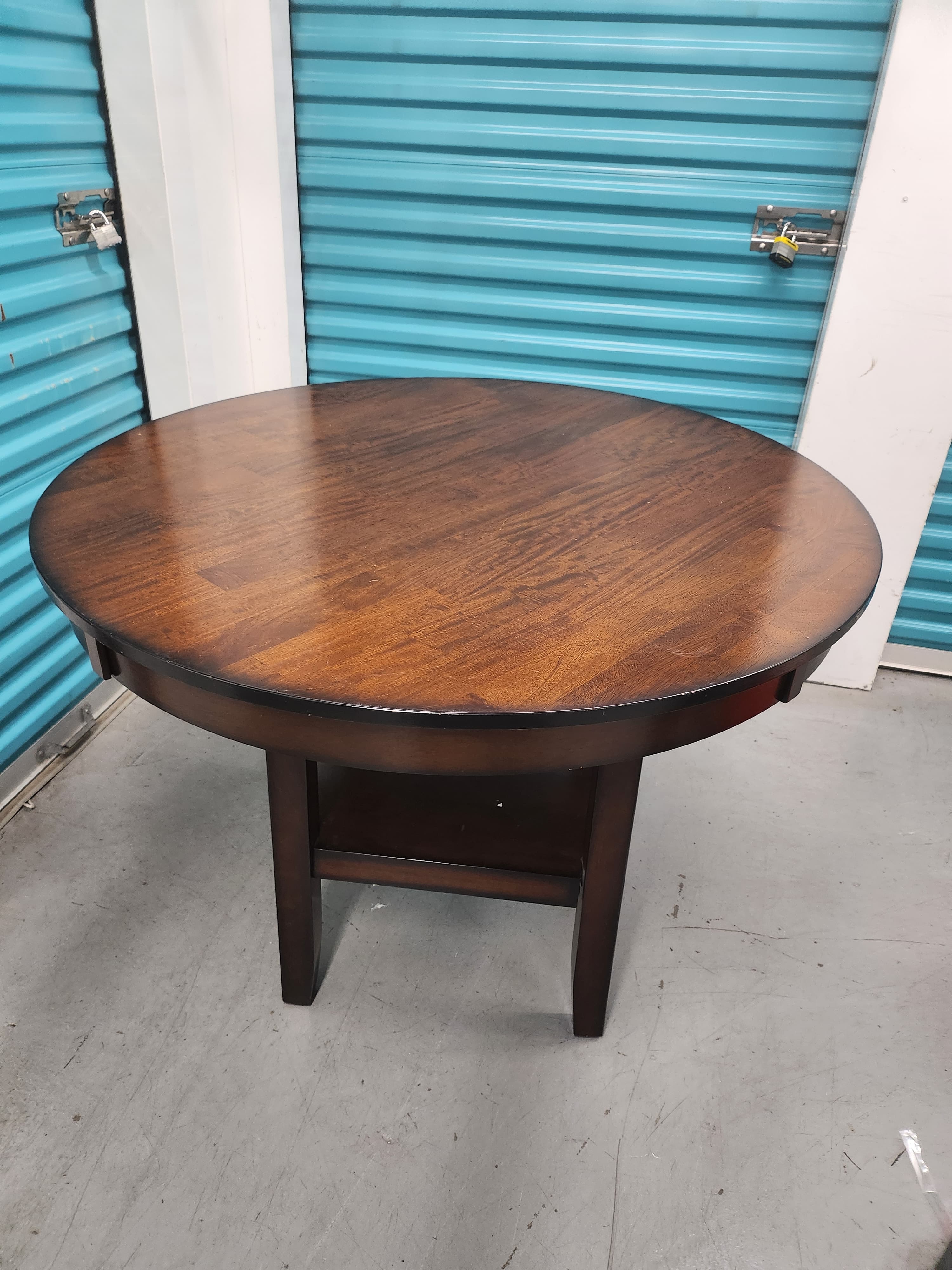 Closeout! Branton Round Dining Table - Dark Espresso