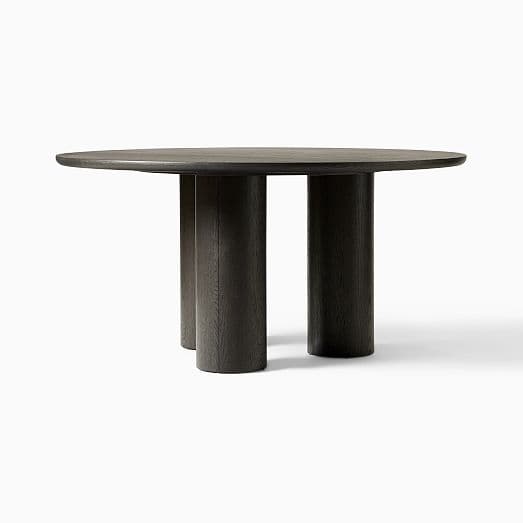 Closeout! Branton Round Dining Table - Dark Espresso - Thumbnail 8