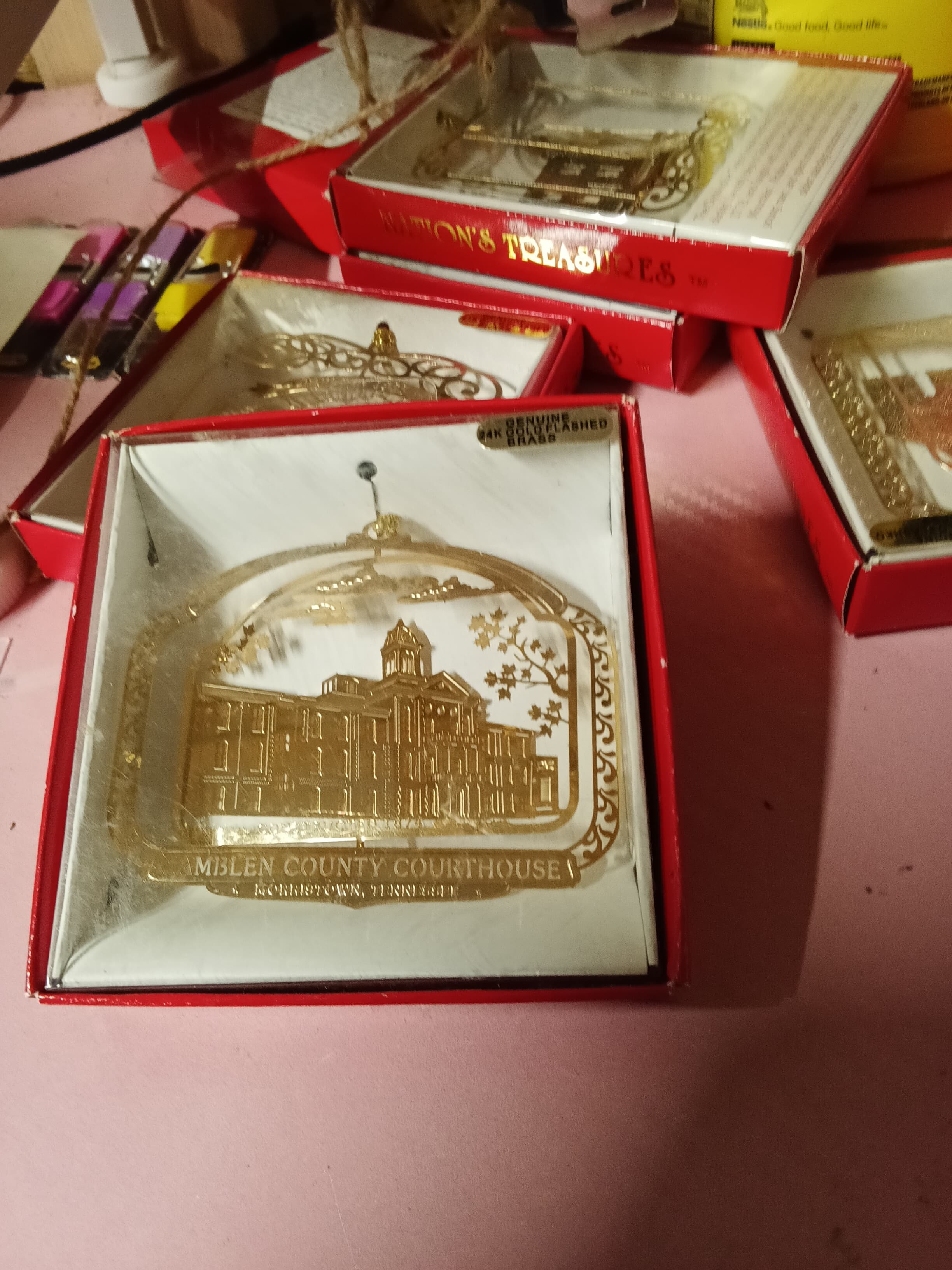 Nation'sTreasures Hamblen County Courthouse Ornament
