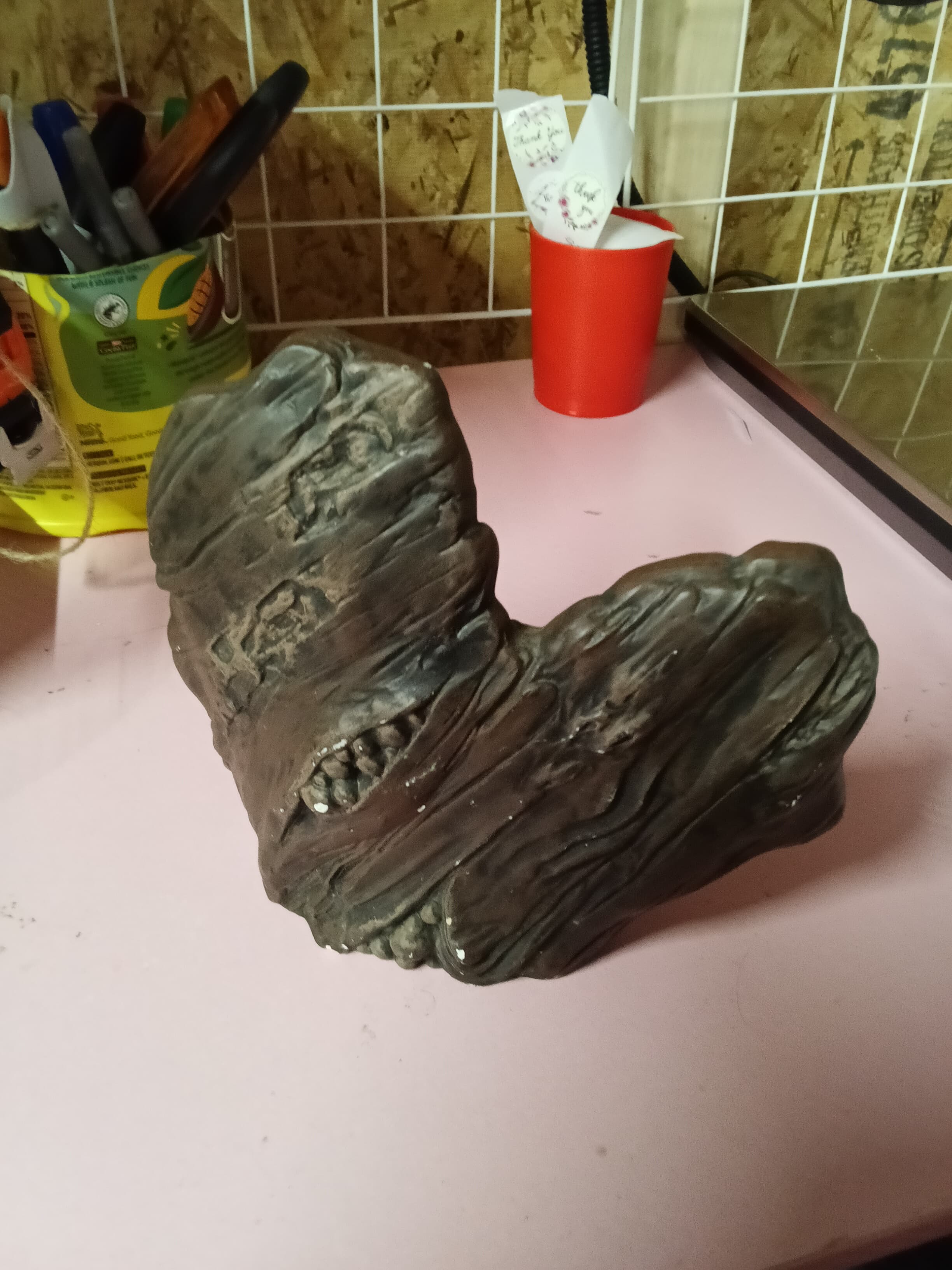 Native American Figurine with Horse Sculpture - Thumbnail 2