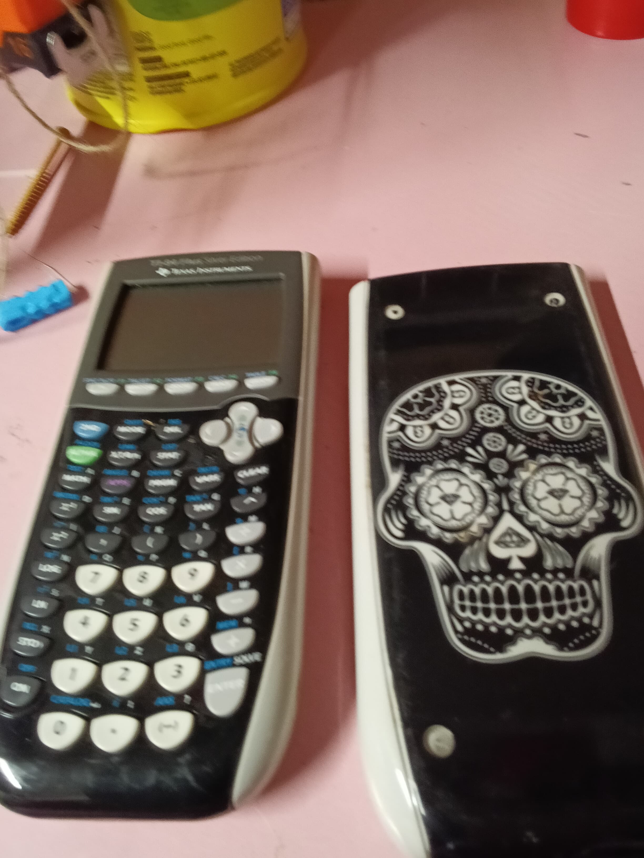 Texas Instruments TI-84 Plus Silver Edition Graphing Calculator with designer cover - Thumbnail 2