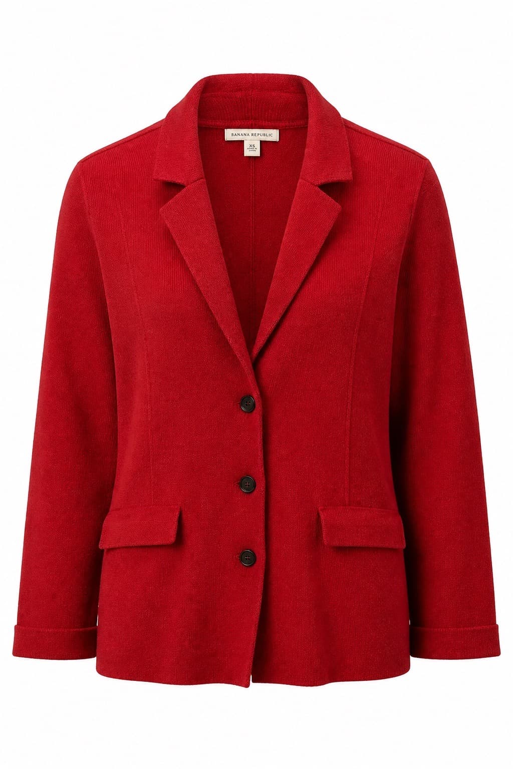 Banana Republic Red Blazer Jacket Size XL