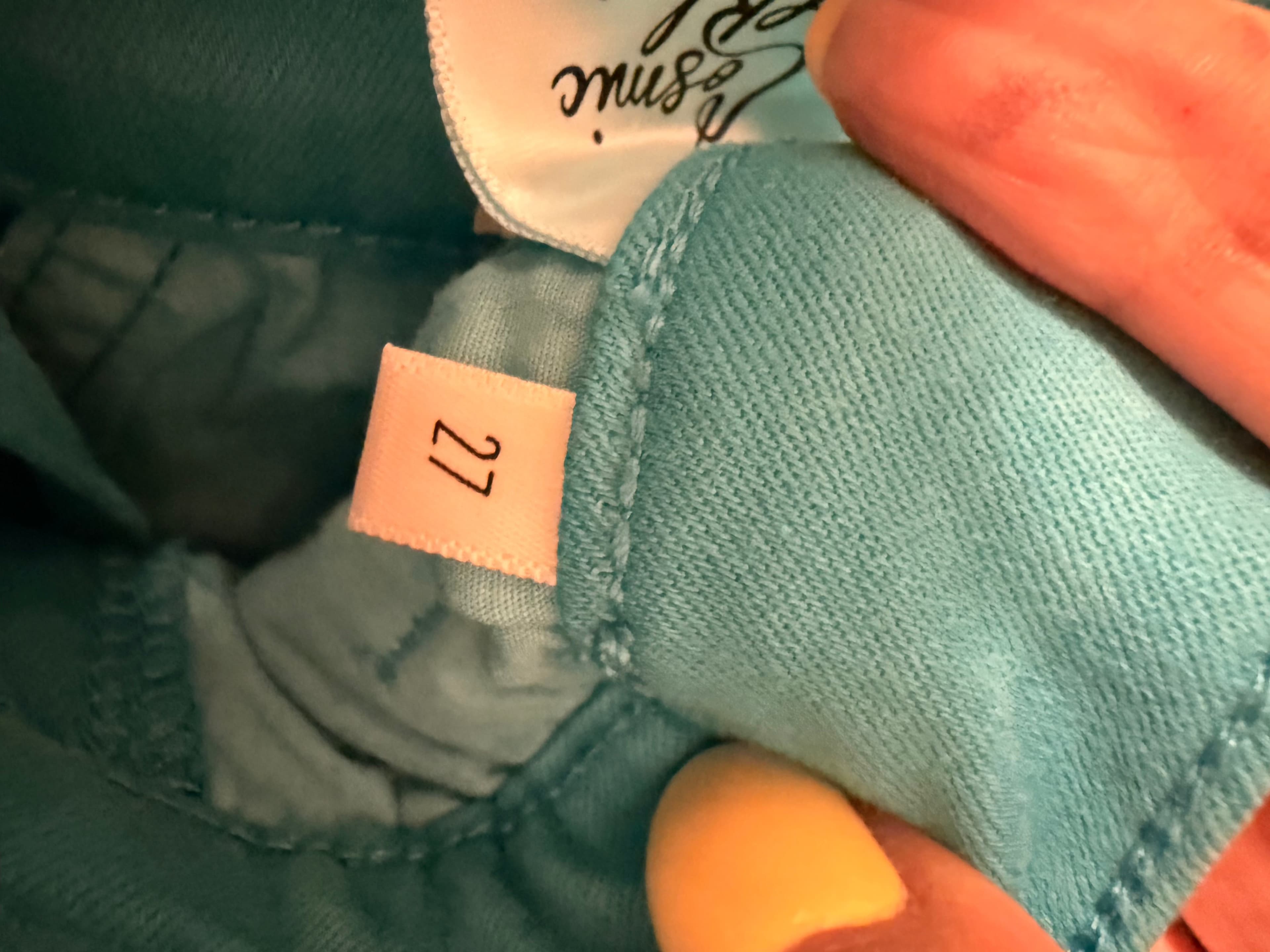 Cosmic Blue Love Turquoise Chino Pants - Thumbnail 5