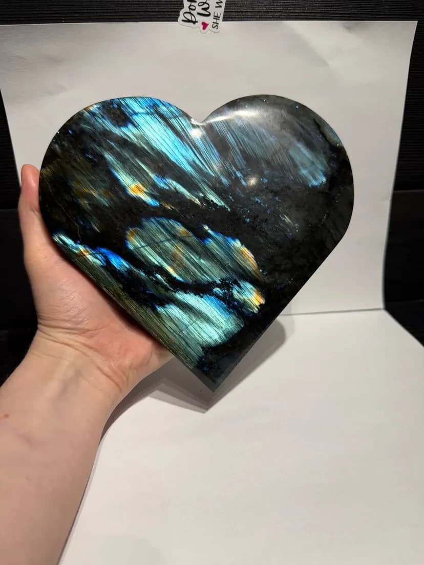 Labradorite Heart - Thumbnail 2