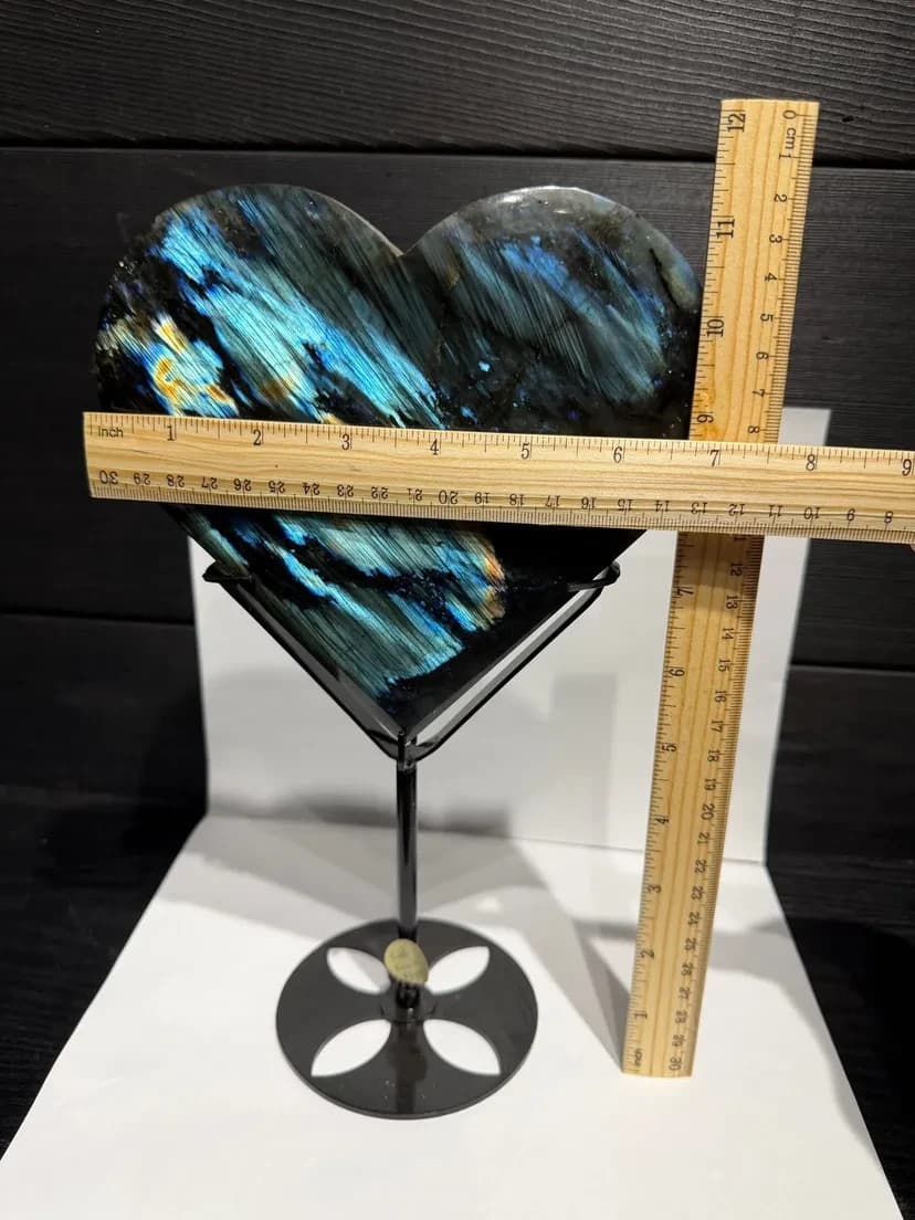Labradorite Heart - Thumbnail 3