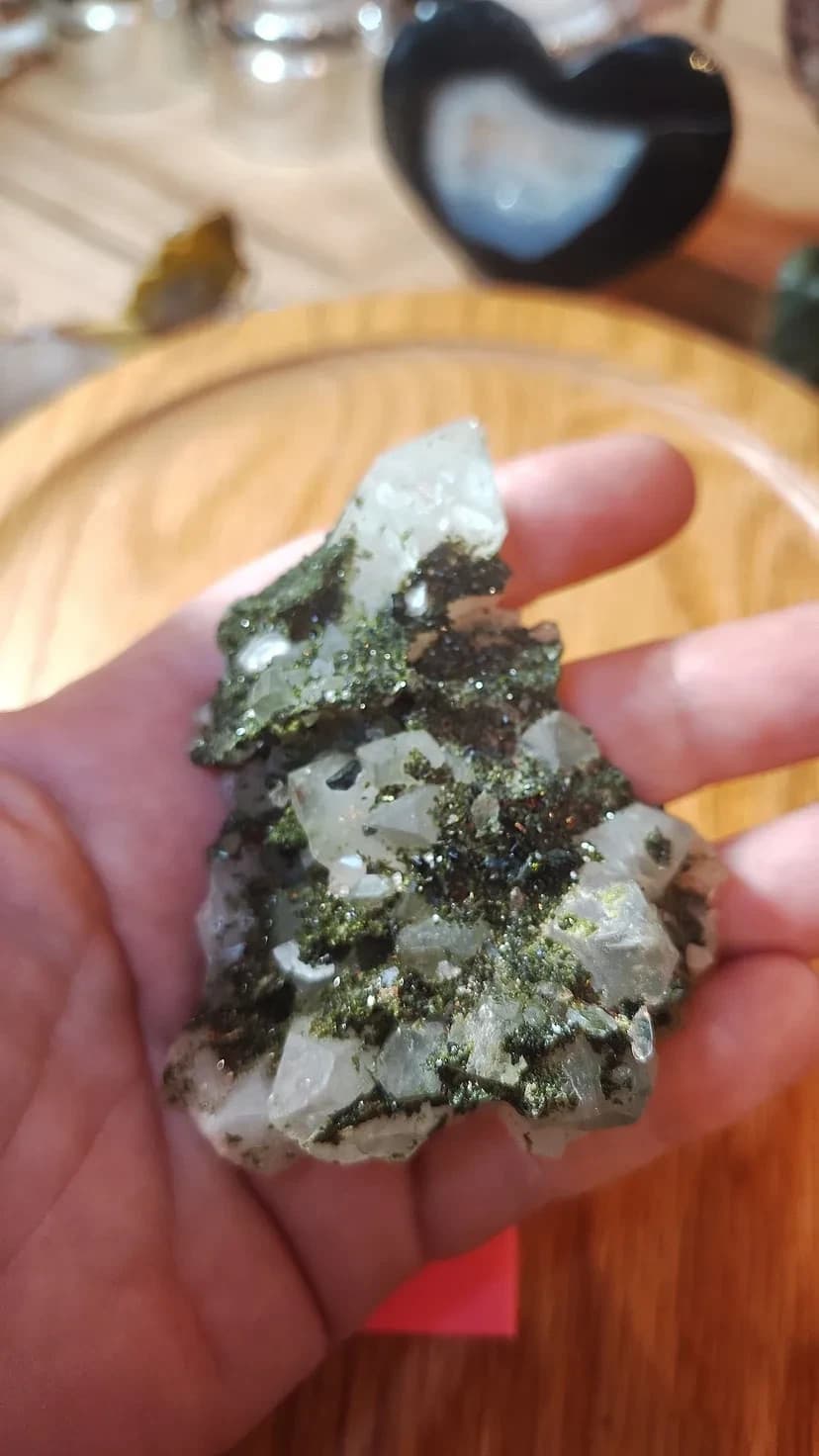 Epidote with Quartz - Thumbnail 3