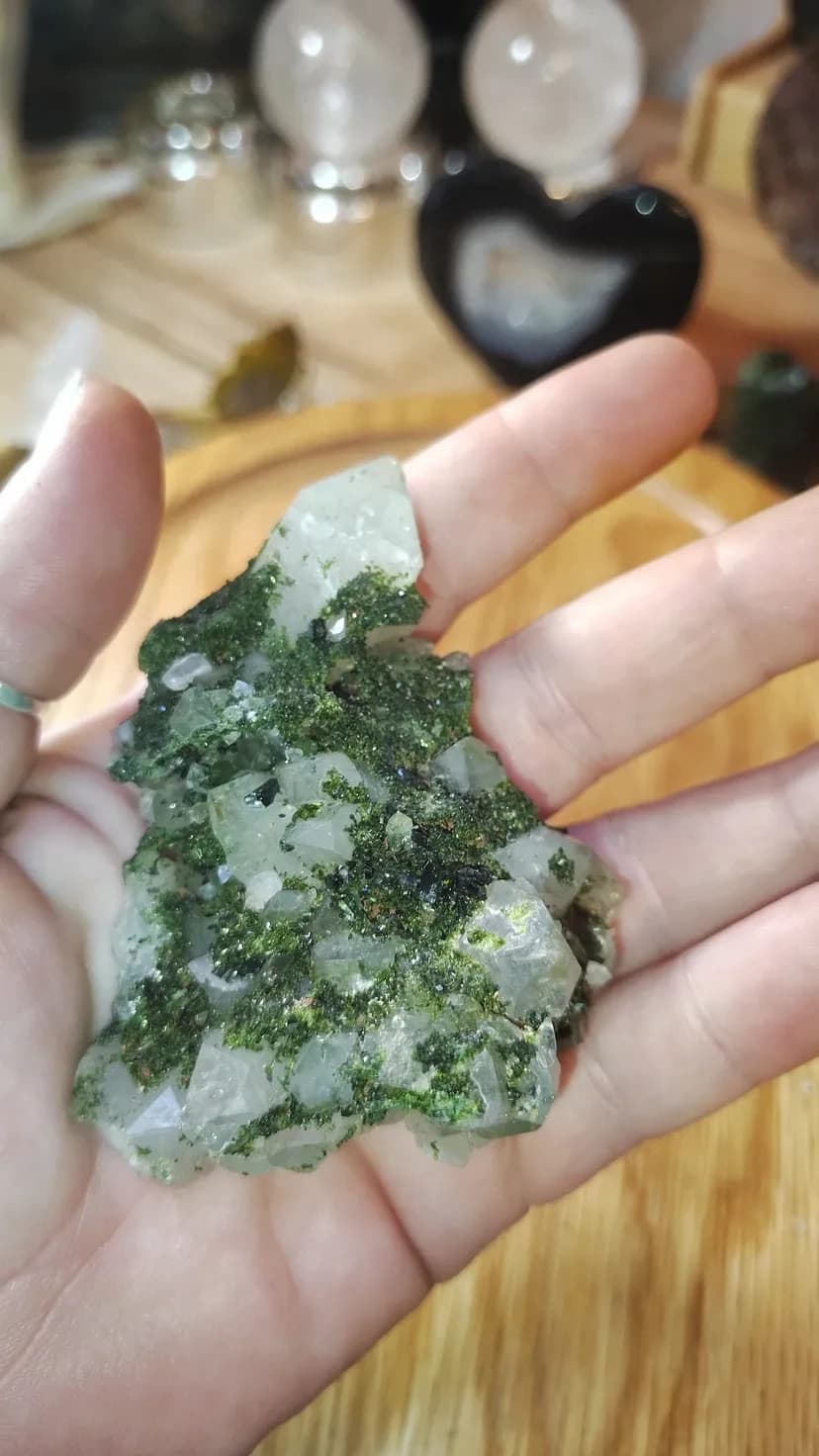 Epidote with Quartz - Thumbnail 2