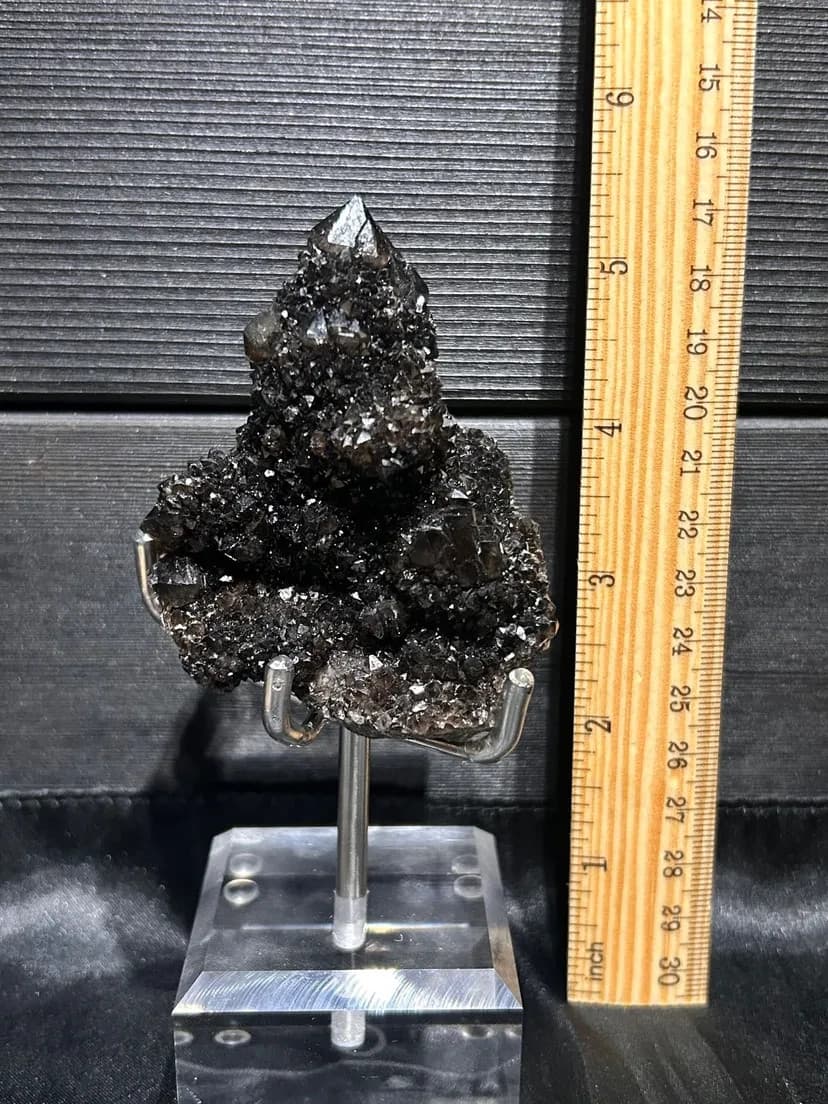 Black Spirit Quartz Specimen - Thumbnail 2