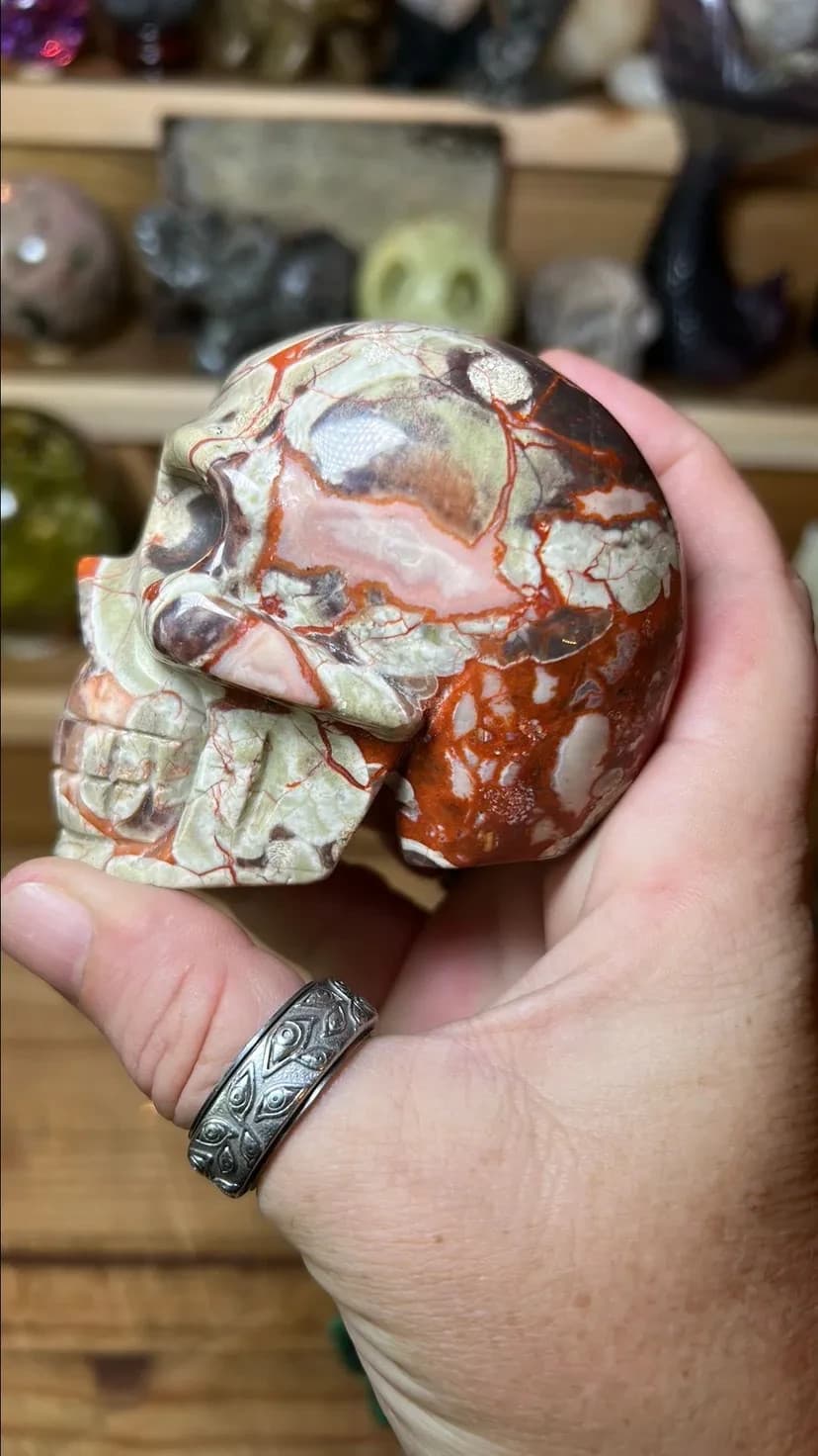Money Agate Skull #1 - Thumbnail 3