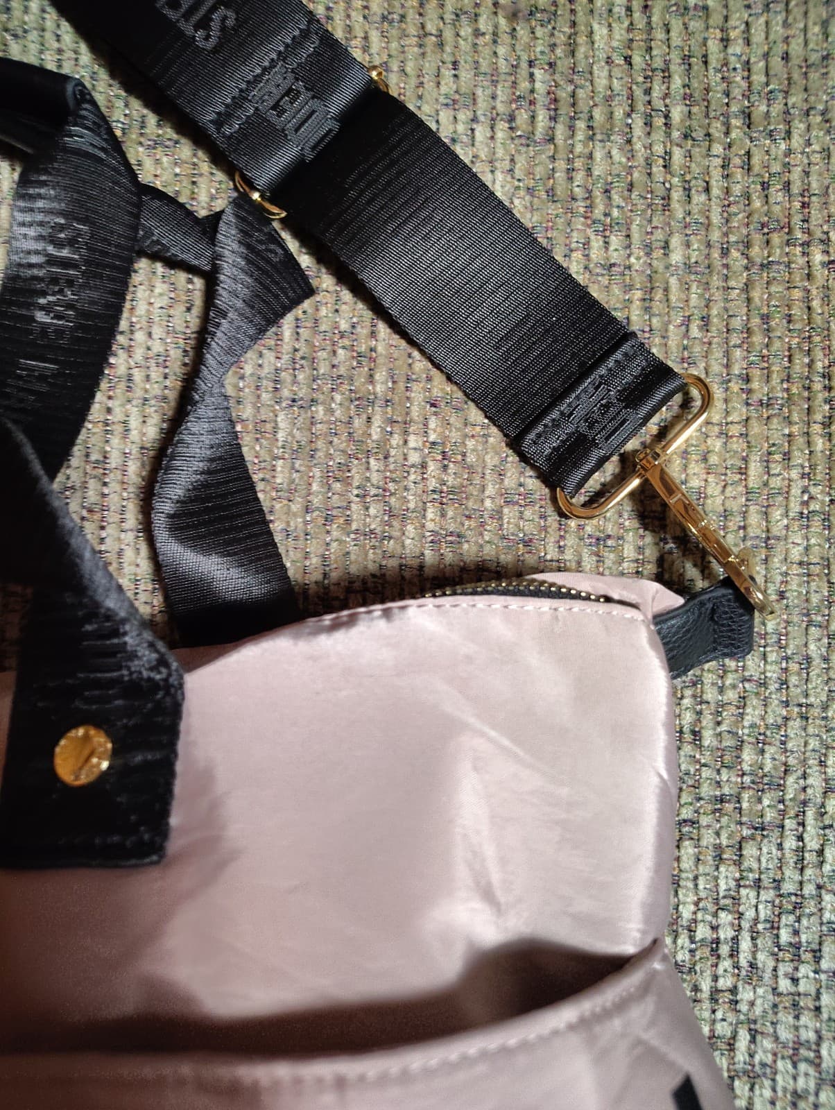 Steve Madden Black & Pink Large Gym Tote Overnight Travel Duffel Bag Carry-On. - Thumbnail 11