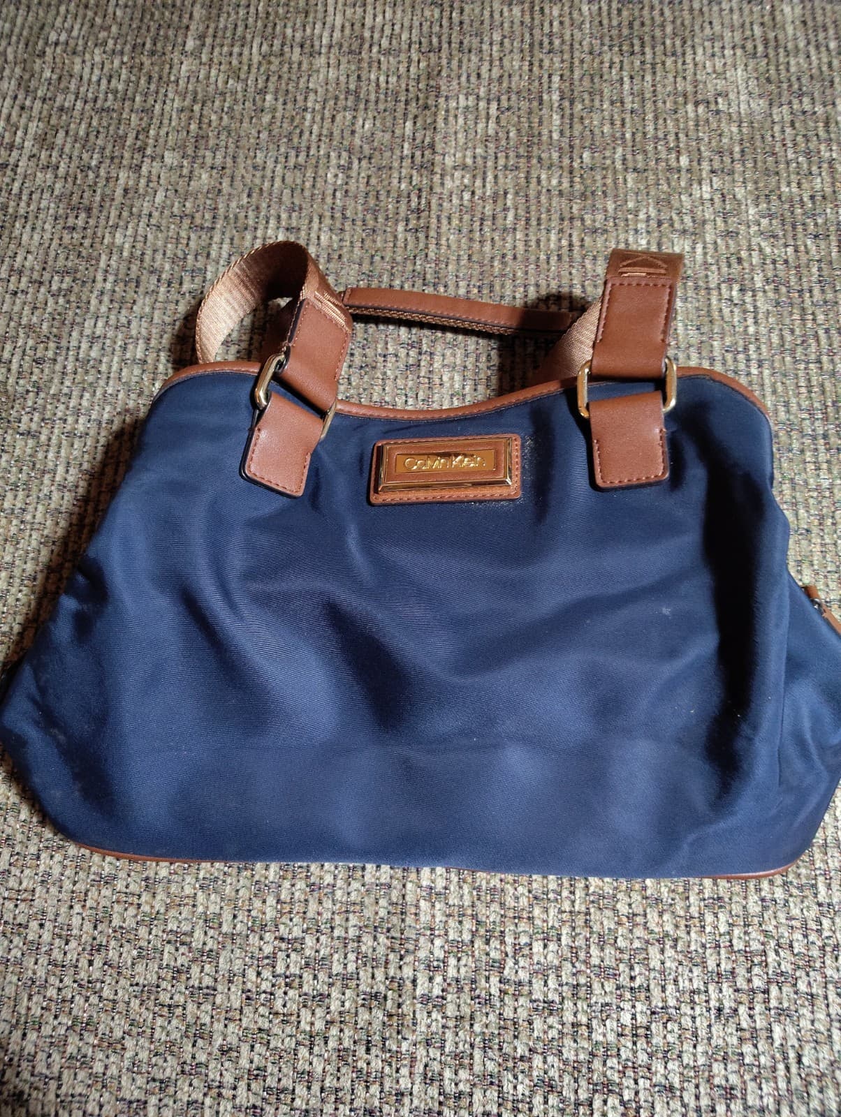 Calvin Klein navy tote bag 0000000552