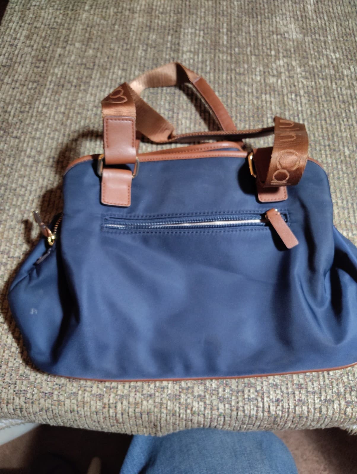Calvin Klein navy tote bag 0000000552 - Thumbnail 2