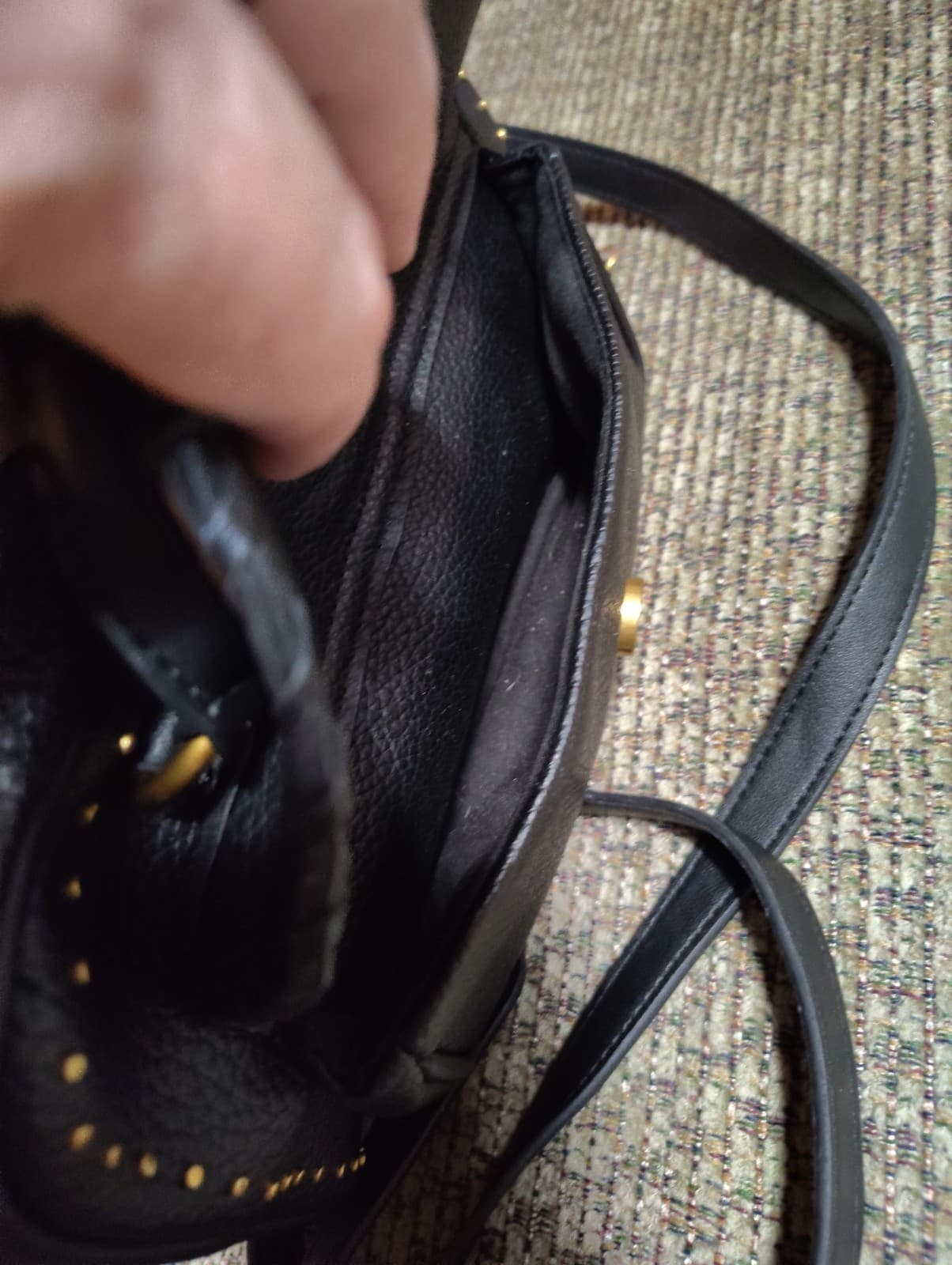 steve madden bag in black - Thumbnail 3
