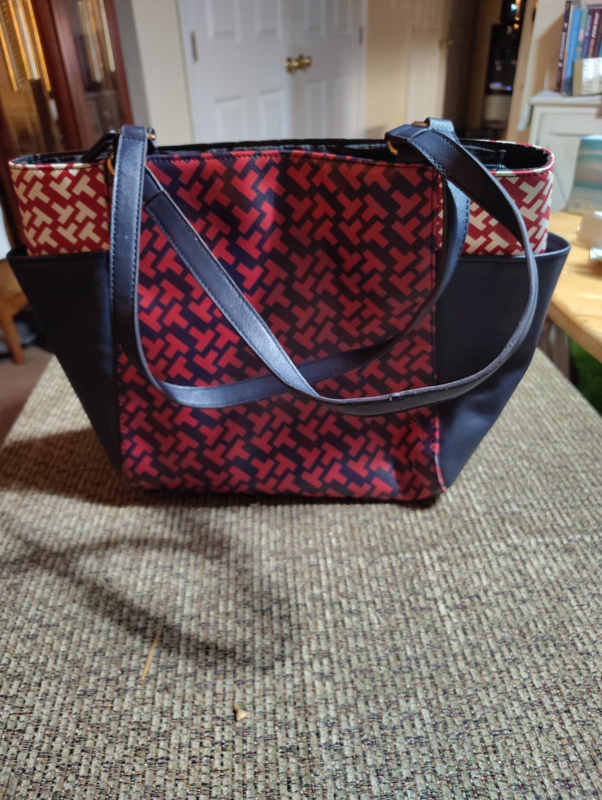 Tommy Hilfiger "Beth II" Monogram Tote Bag - Thumbnail 2