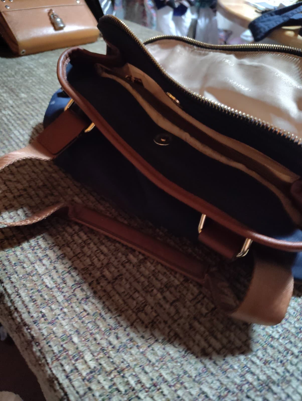 Calvin Klein navy tote bag 0000000552 - Thumbnail 11