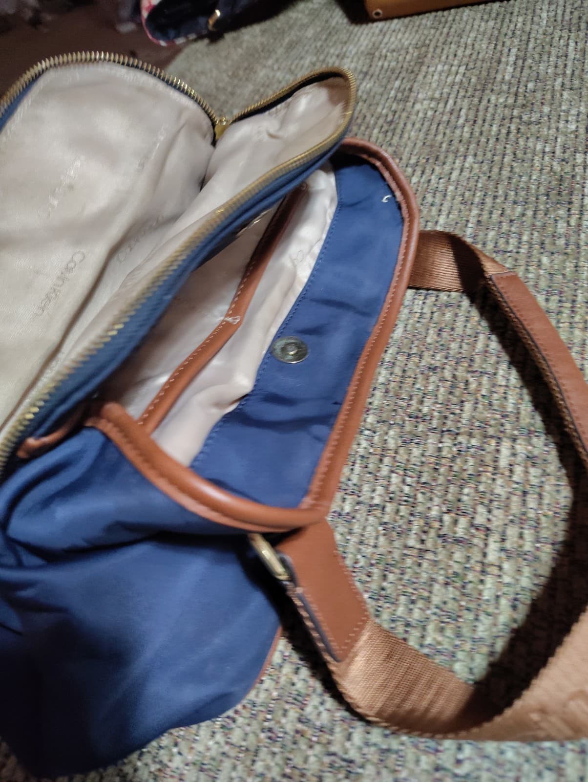 Calvin Klein navy tote bag 0000000552 - Thumbnail 10