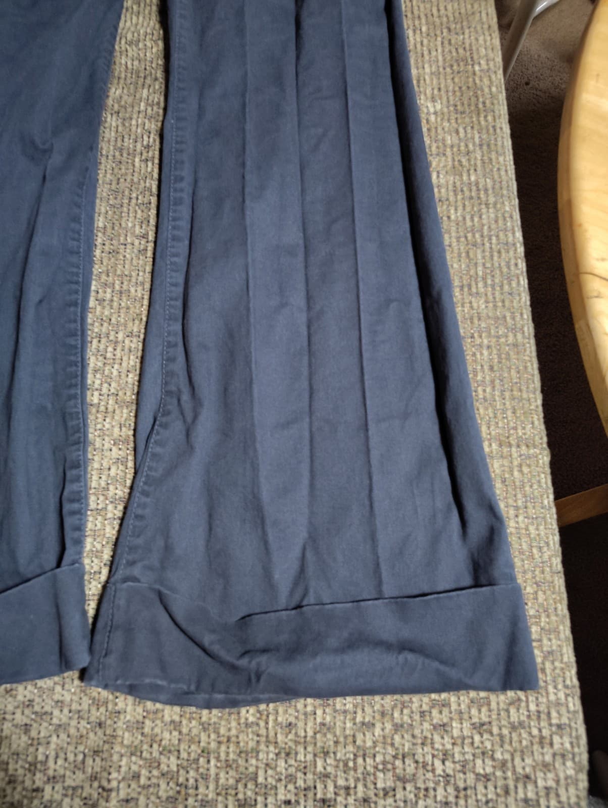 Loft "The Slim" Blue Khaki Pants - Women's 8 Regular - Thumbnail 3