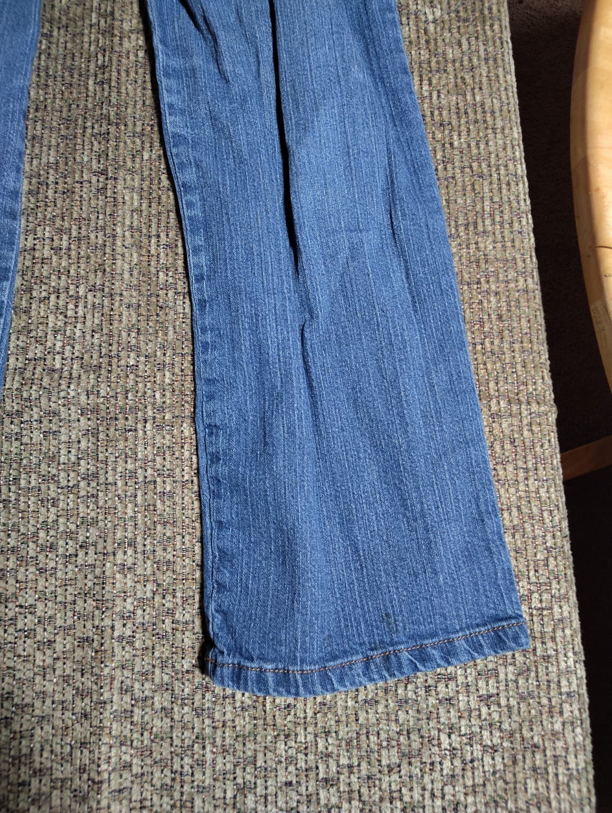 Kim Rogers Pants Womens Blue Denim Jeans 12 Short Cotton Spandex - Thumbnail 3
