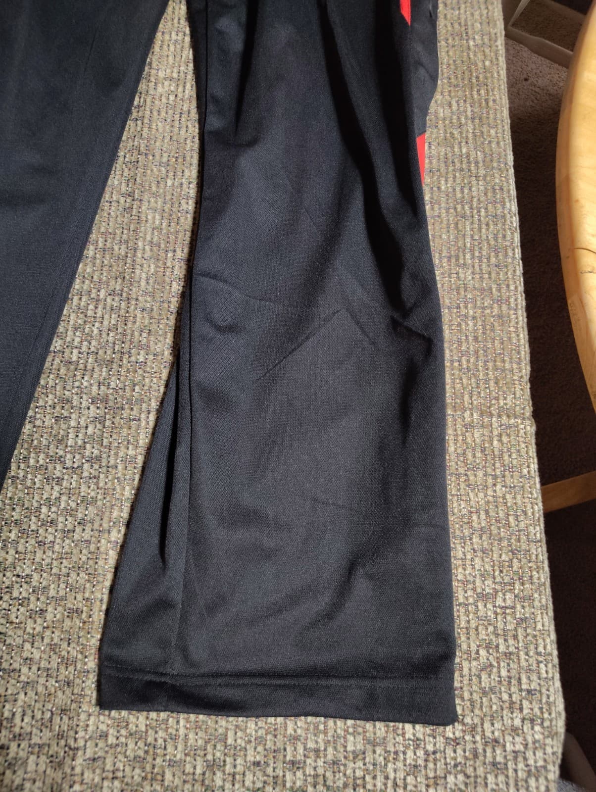 Vintage AND1 Pant Mens XL Black Polyester Track Tear Away Basketball Activewear - Thumbnail 3