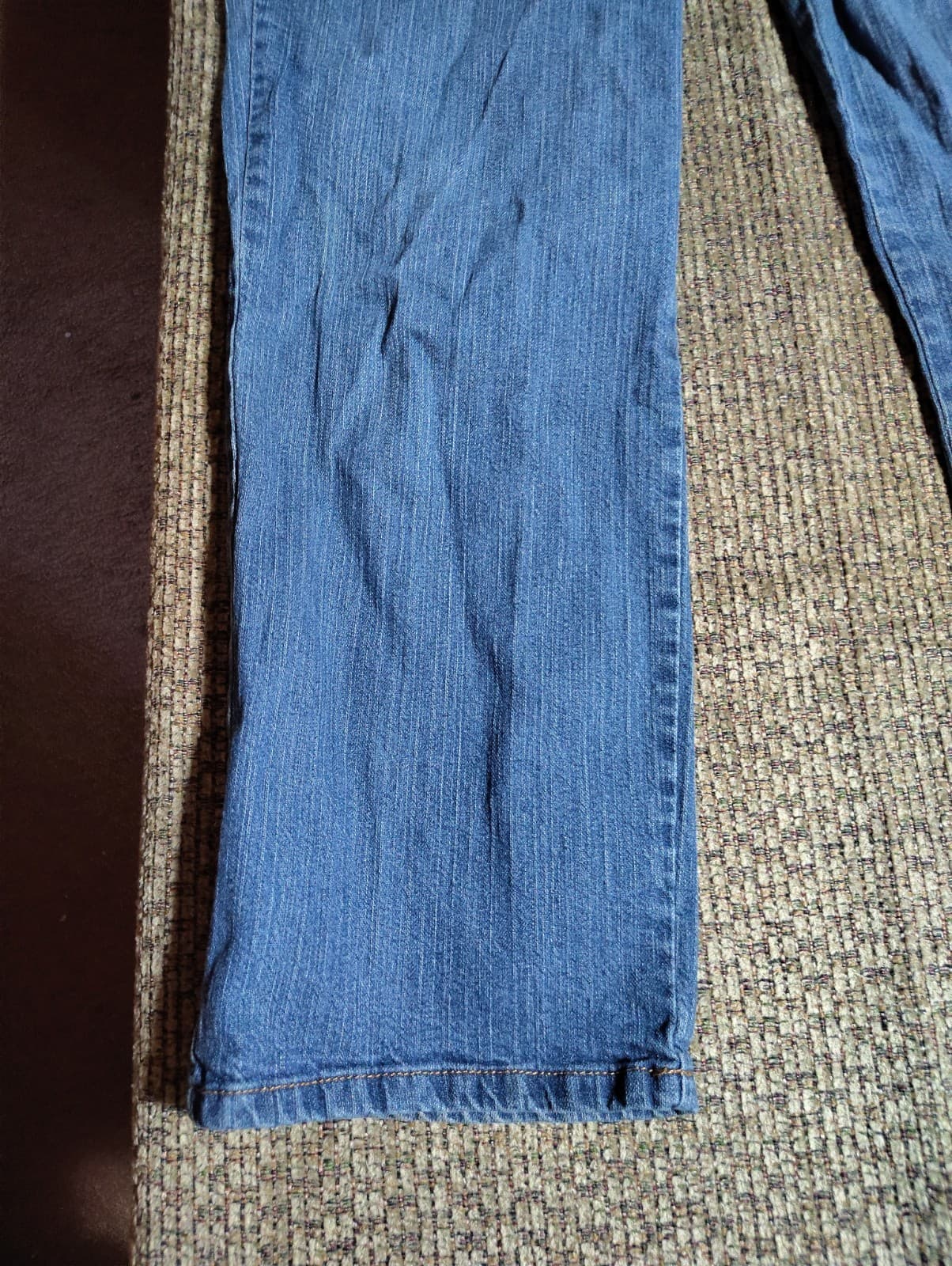Kim Rogers Pants Womens Blue Denim Jeans 12 Short Cotton Spandex - Thumbnail 2