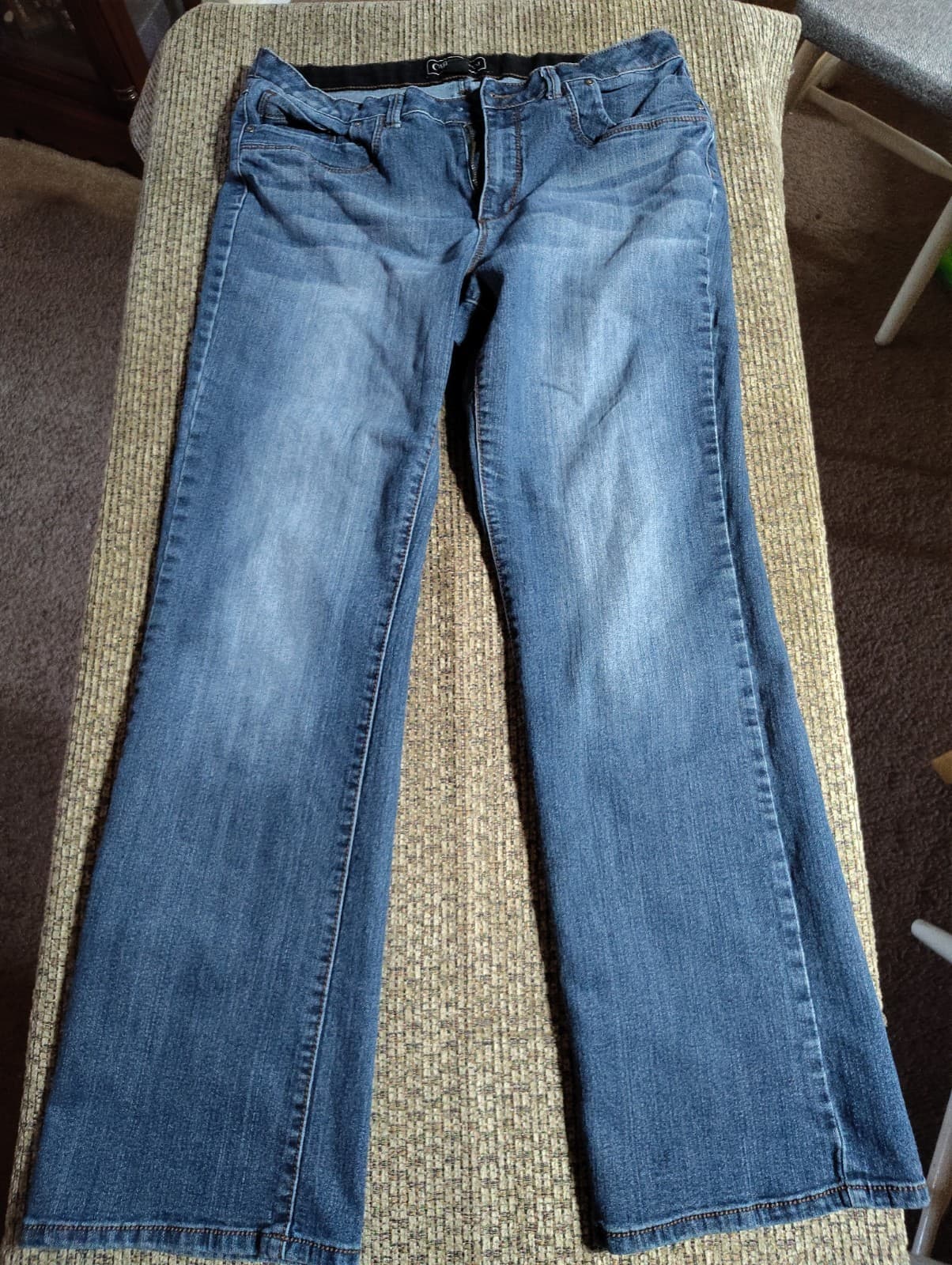 CATO DENIM CLASSIC DARK WASH DENIM JEANS WOMENS SIZE 14