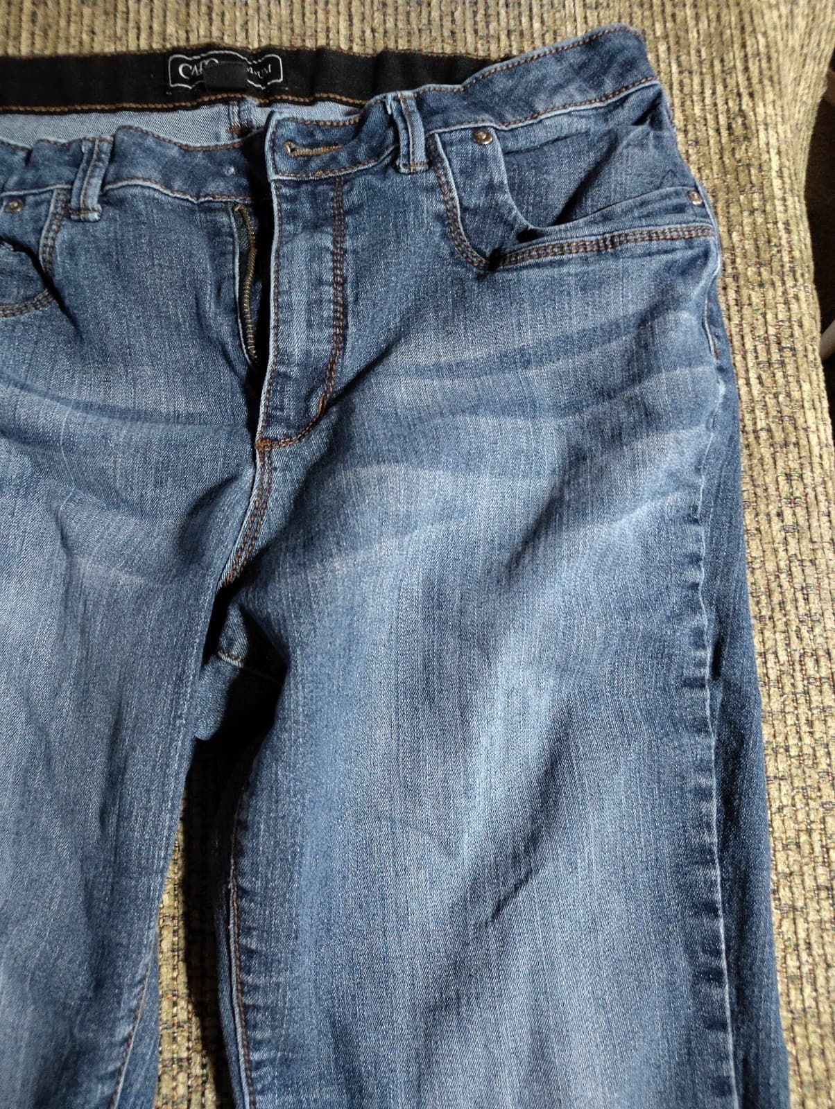 CATO DENIM CLASSIC DARK WASH DENIM JEANS WOMENS SIZE 14 - Thumbnail 5