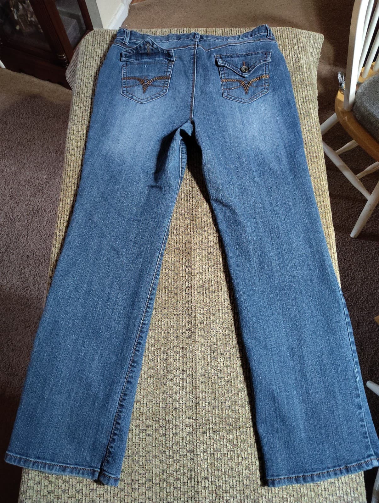 CATO DENIM CLASSIC DARK WASH DENIM JEANS WOMENS SIZE 14 - Thumbnail 9