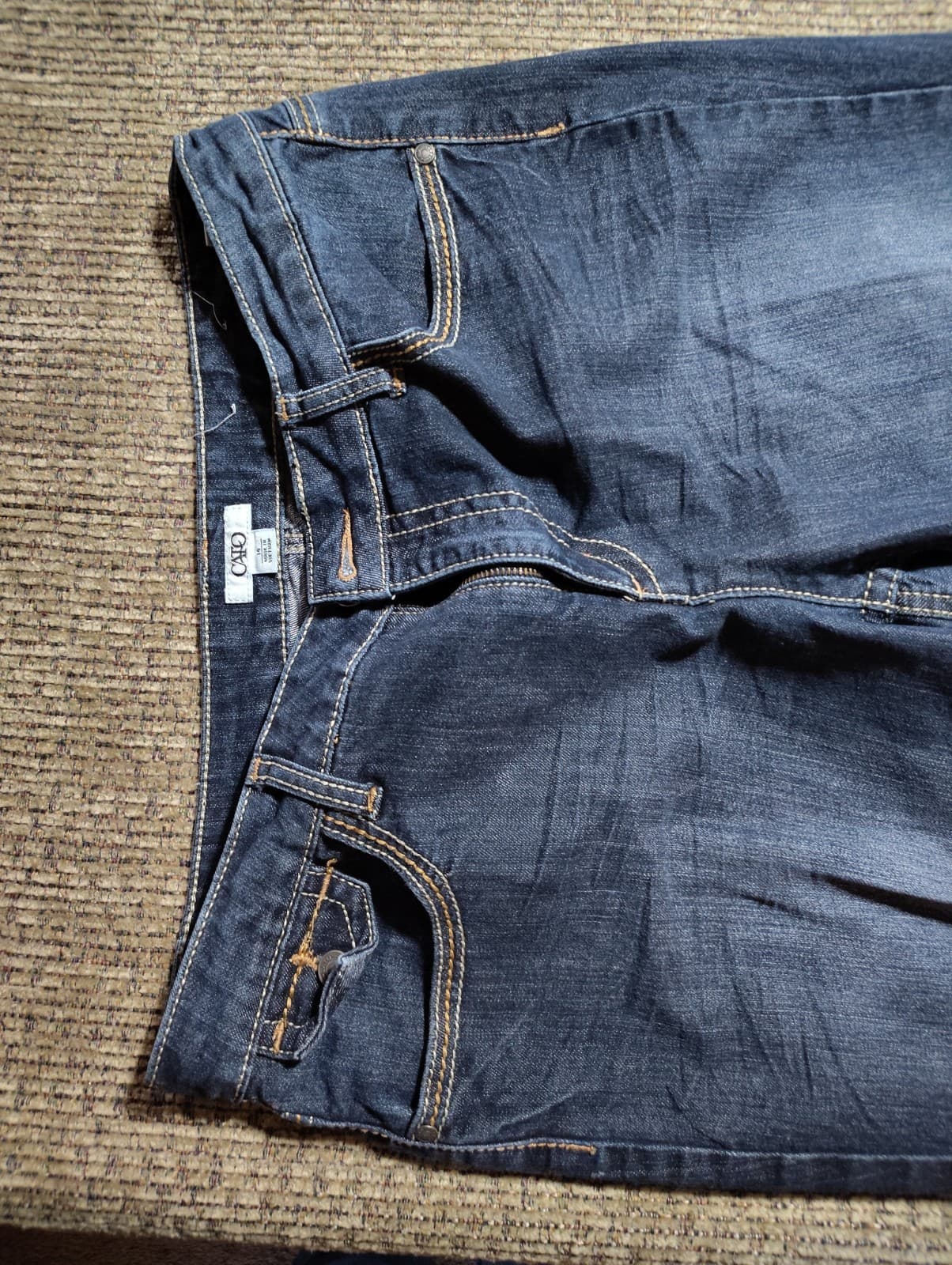 CATO Premium Jeans Womens 14 Blue Cotton Blend Pants Jenas - Thumbnail 6