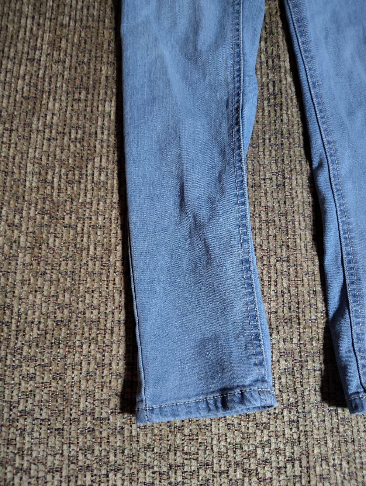 Dear Juniper Girls Jeans Size 8 Light Wash Adjustable Waist - Thumbnail 2
