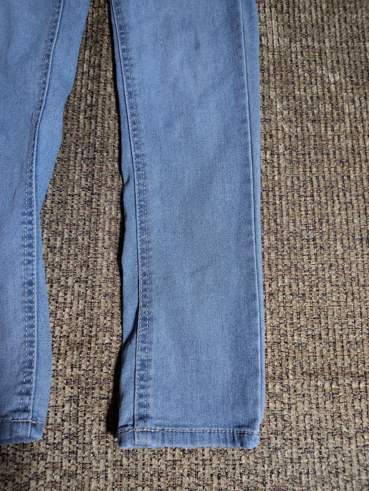 Dear Juniper Girls Jeans Size 8 Light Wash Adjustable Waist - Thumbnail 3