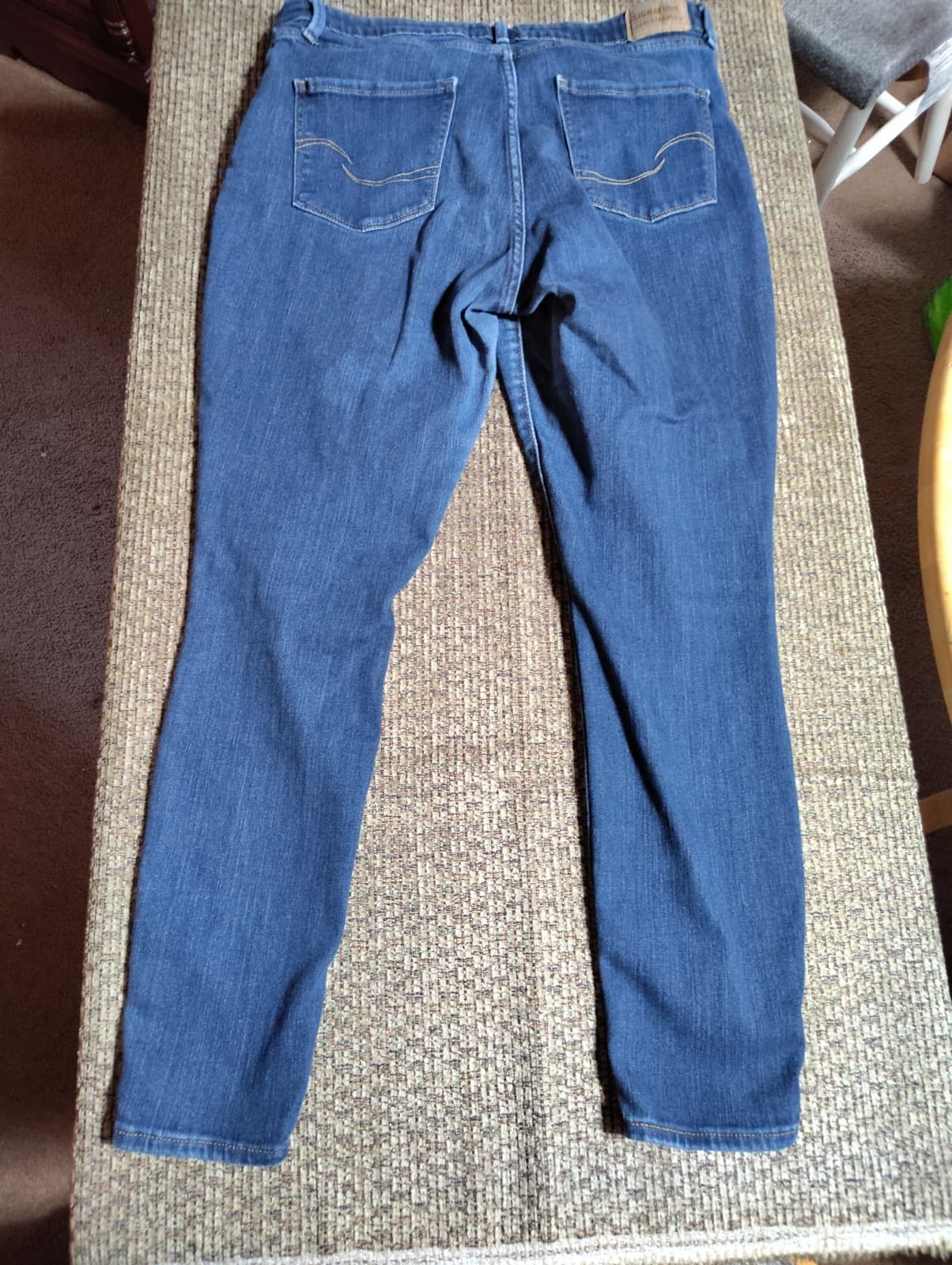 Levi’s Signature Jeans Size 14M W32 L30 Womens High Rise Skinny Blue Denim - Thumbnail 8