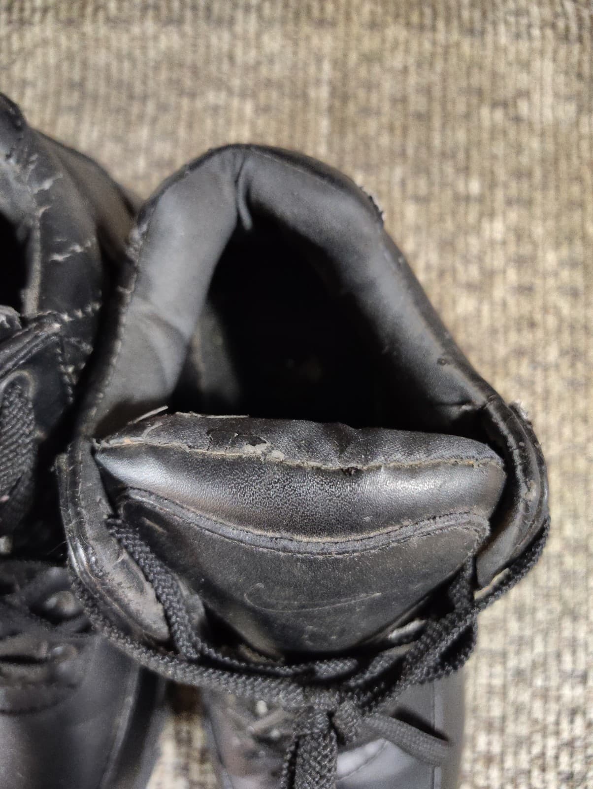 2022 Nike Air Max ACG Goadome 865031-009 "Triple Black" Leather Boots Size 7.5 - Thumbnail 7